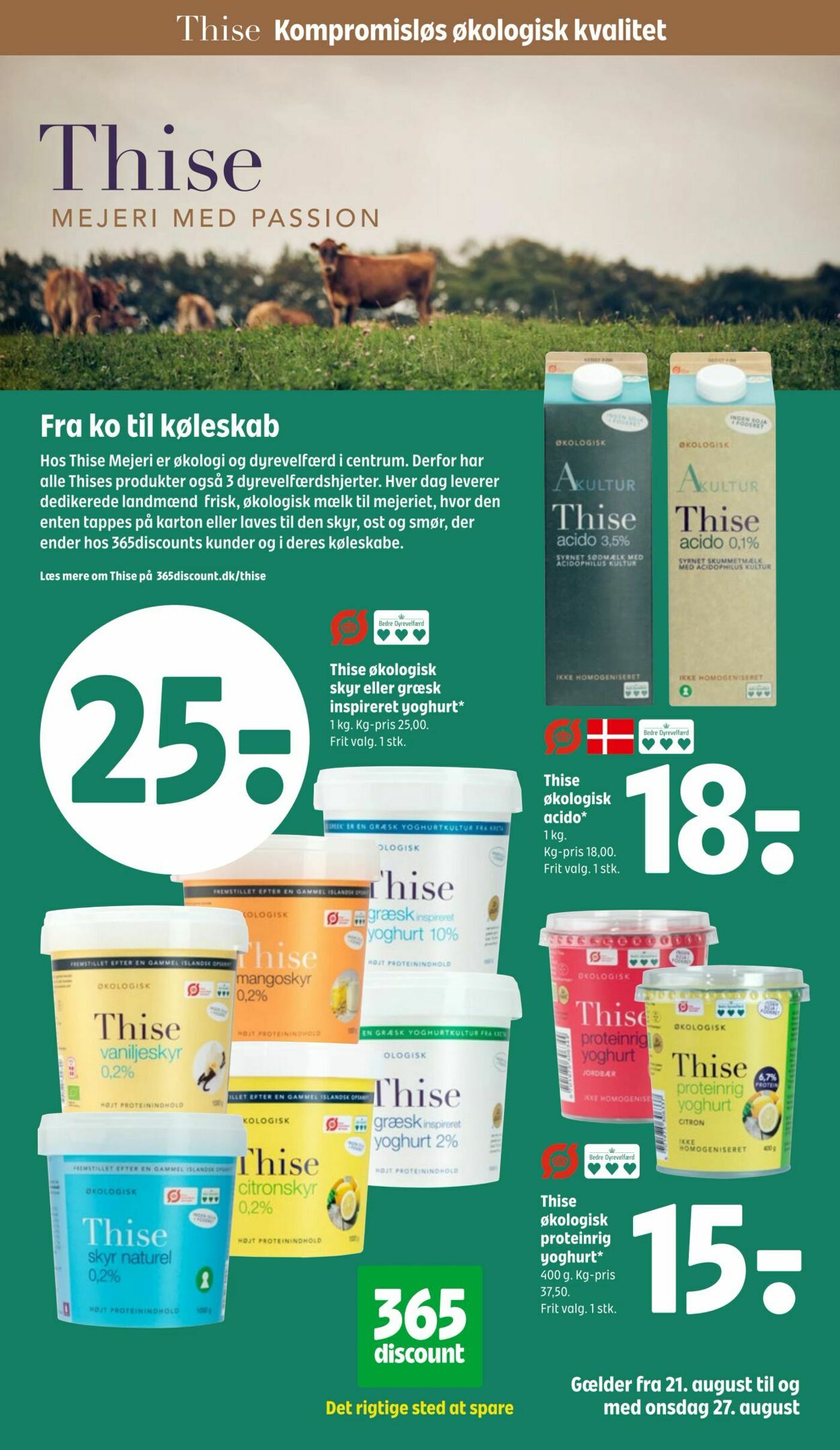 Tilbud Fakta-Coop 365discount 21.08.2025 - 27.08.2025