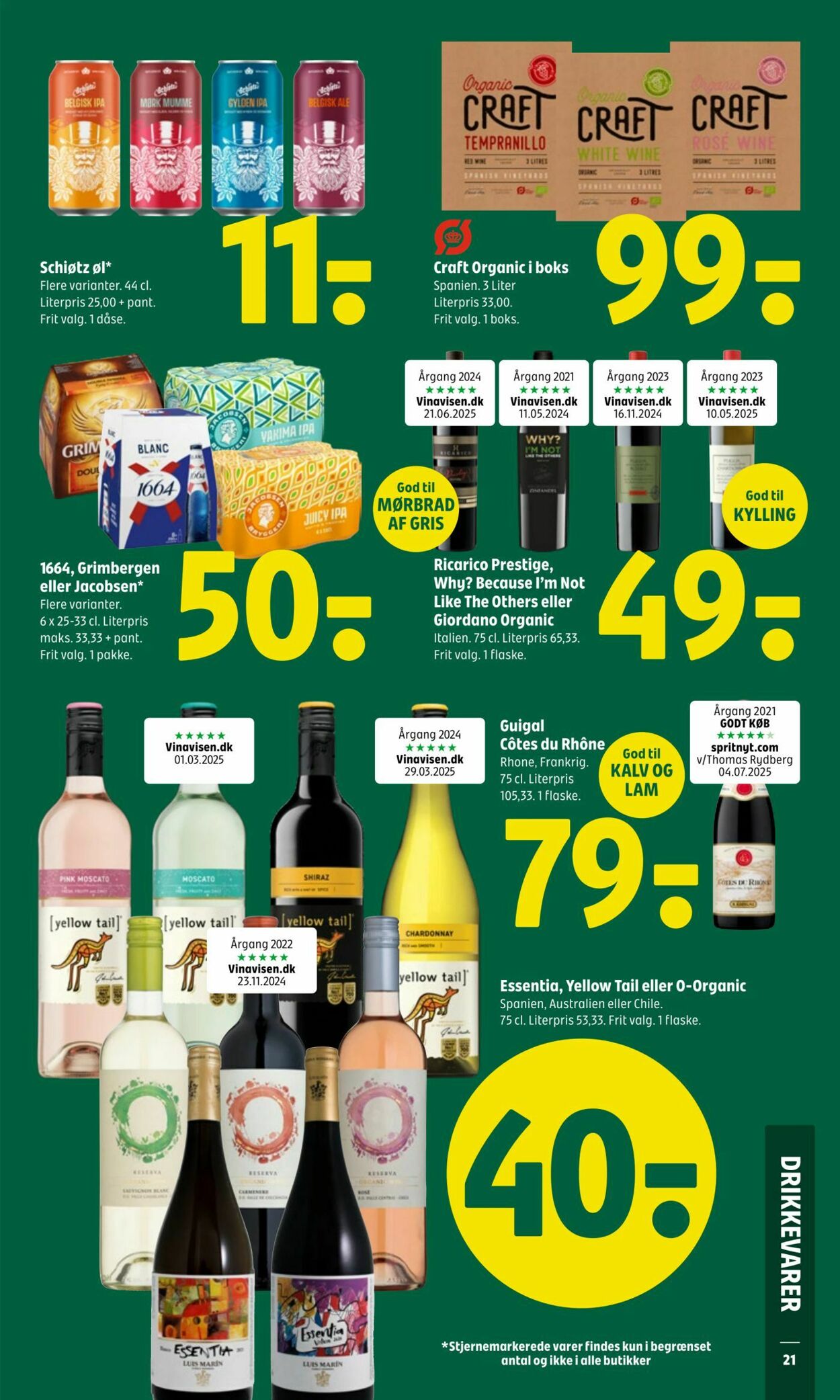 Tilbud Fakta-Coop 365discount 25.09.2025 - 01.10.2025