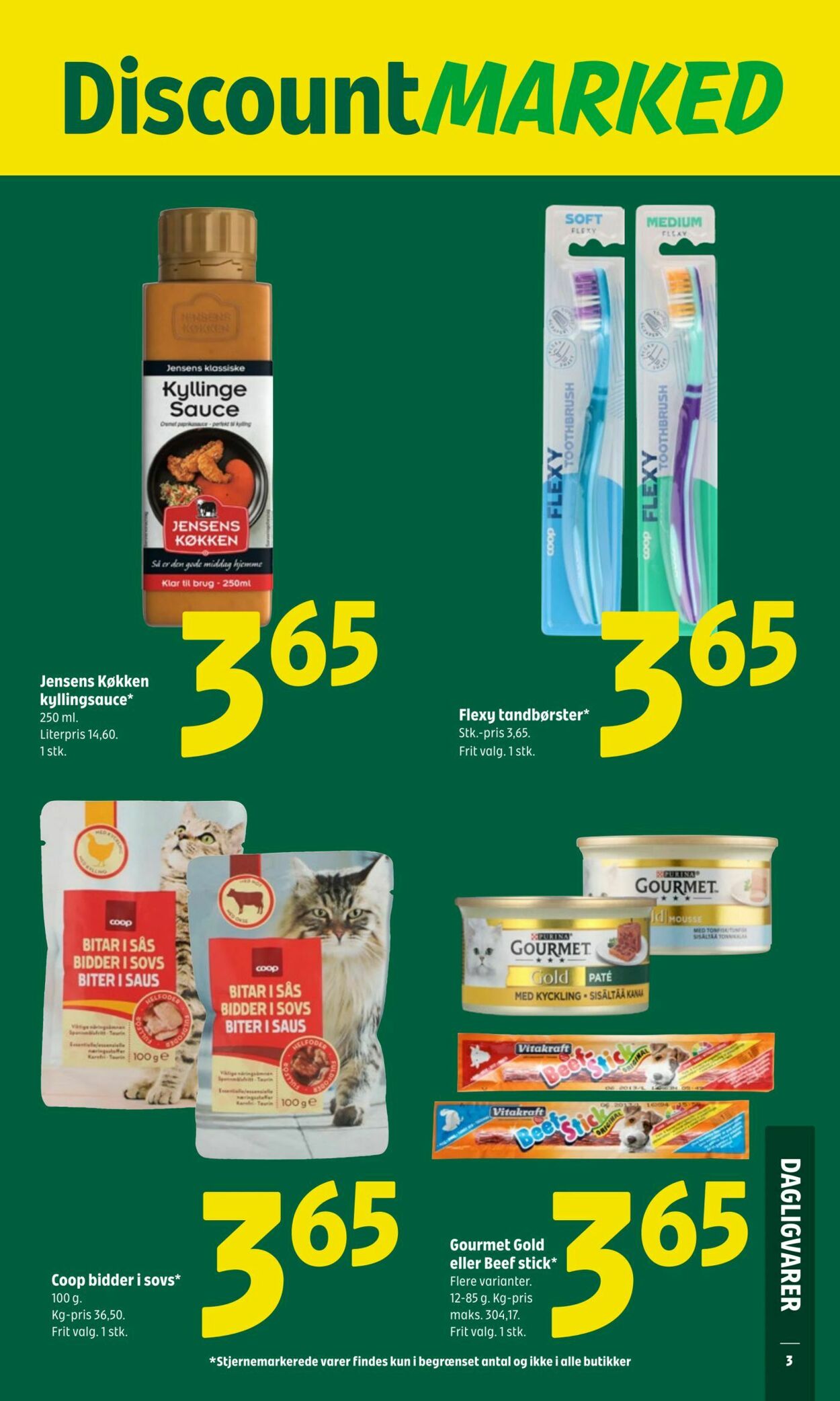 Tilbud Fakta-Coop 365discount 25.09.2025 - 01.10.2025