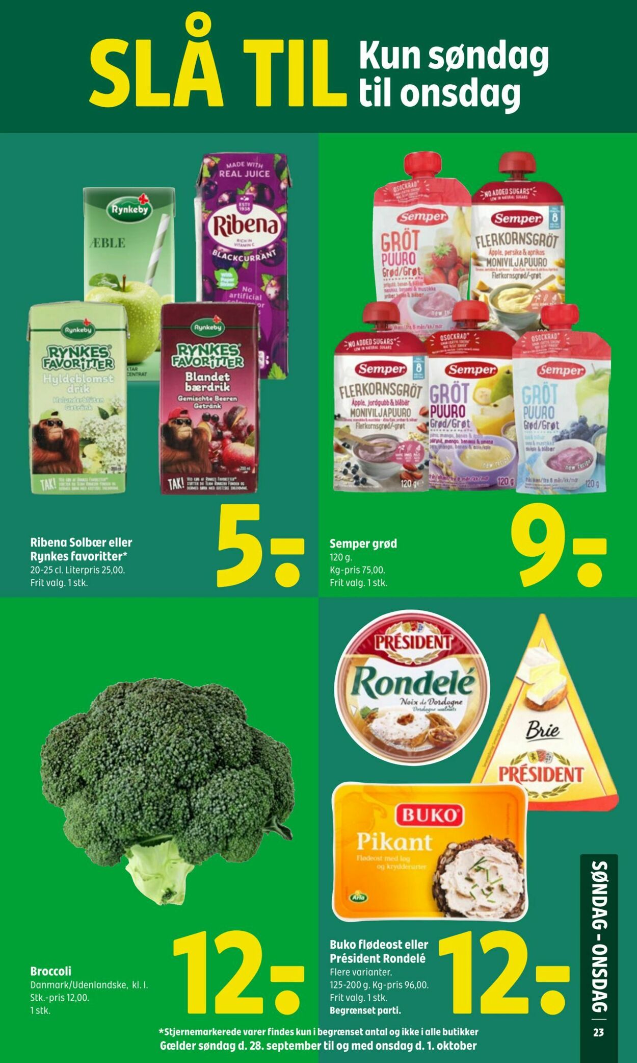 Tilbud Fakta-Coop 365discount 25.09.2025 - 01.10.2025