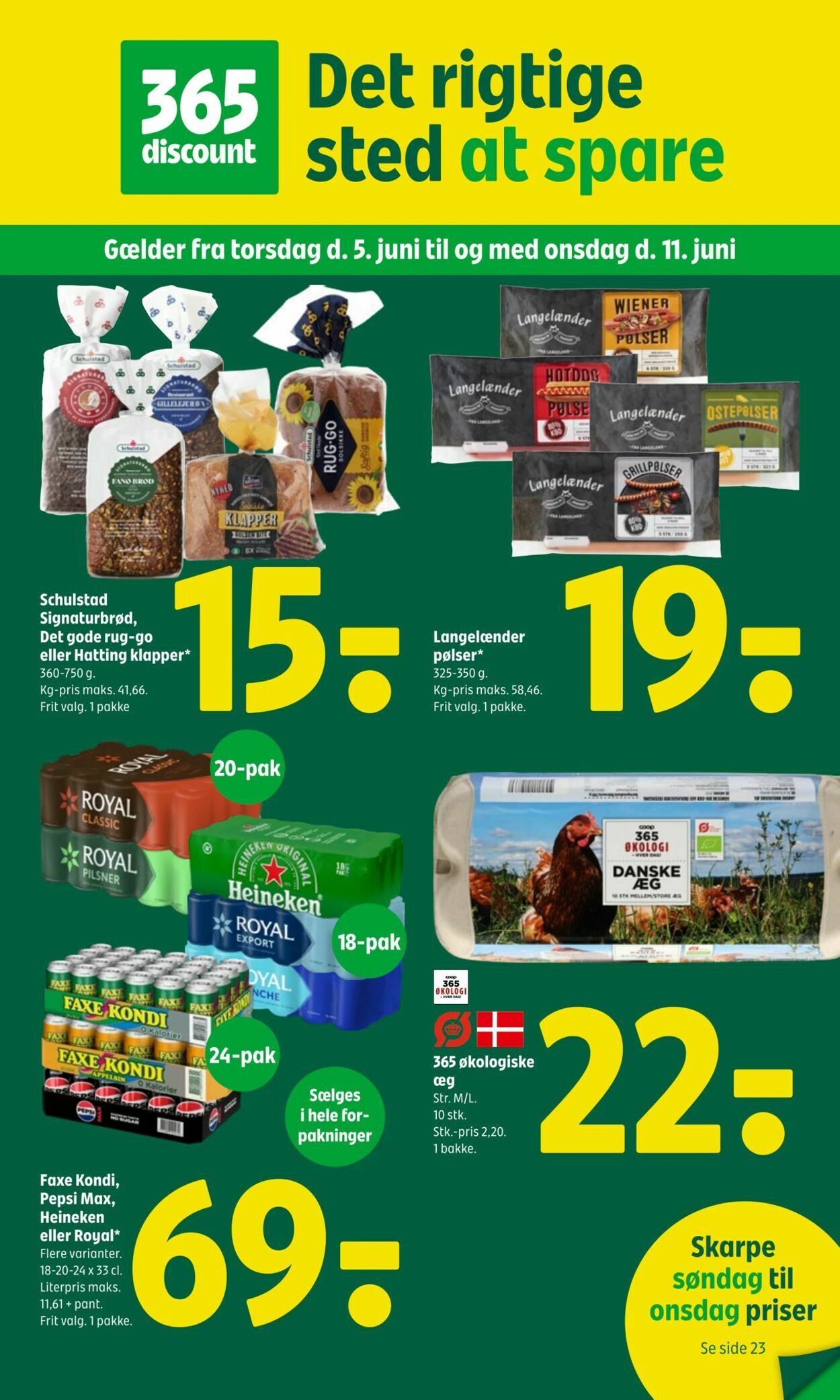 Tilbud Fakta-Coop 365discount 05.06.2025 - 11.06.2025