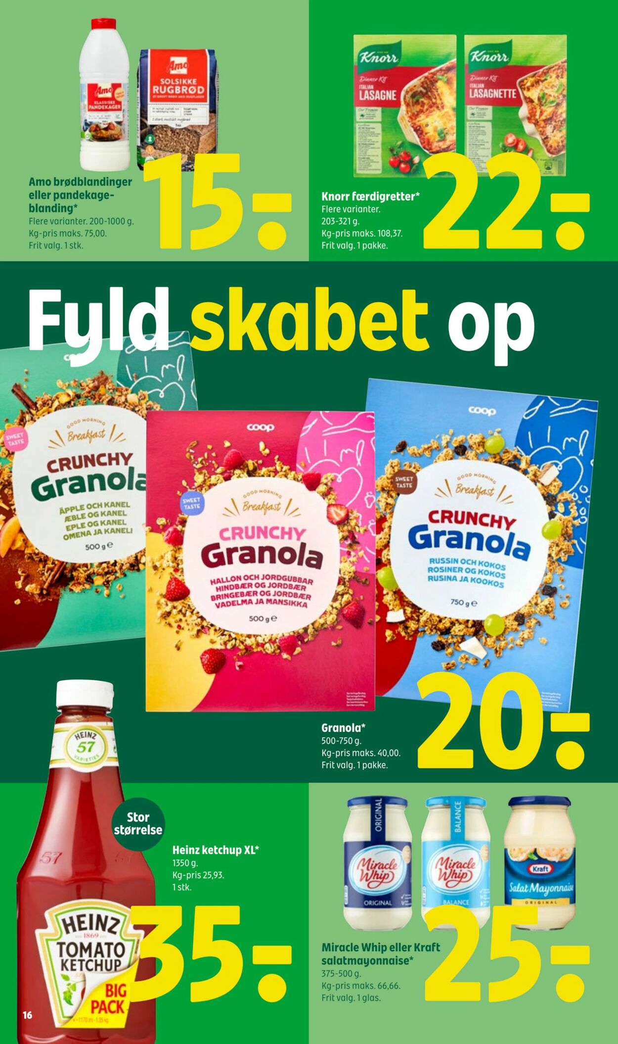 Tilbud Fakta-Coop 365discount 01.08.2024 - 07.08.2024