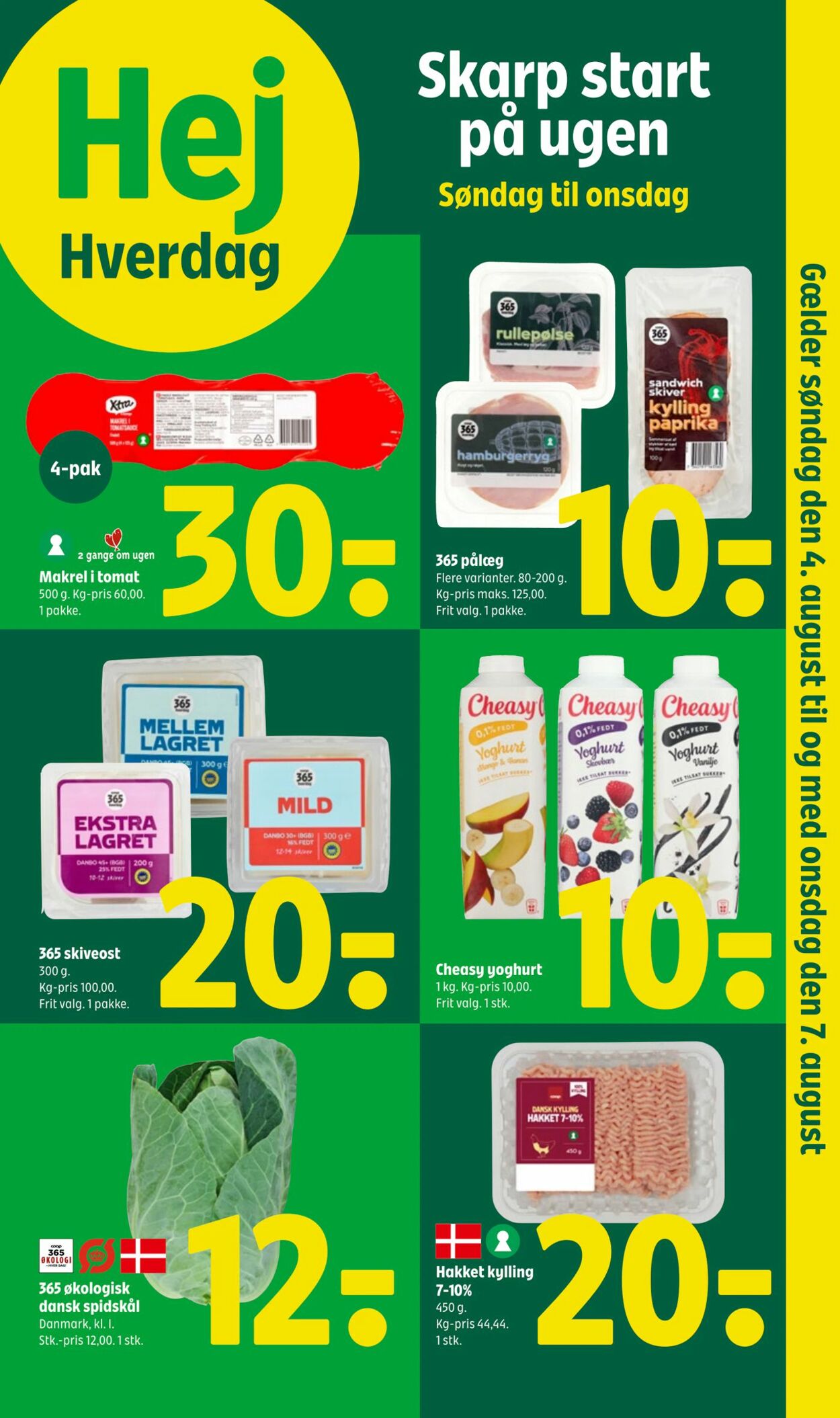 Tilbud Fakta-Coop 365discount 01.08.2024 - 07.08.2024