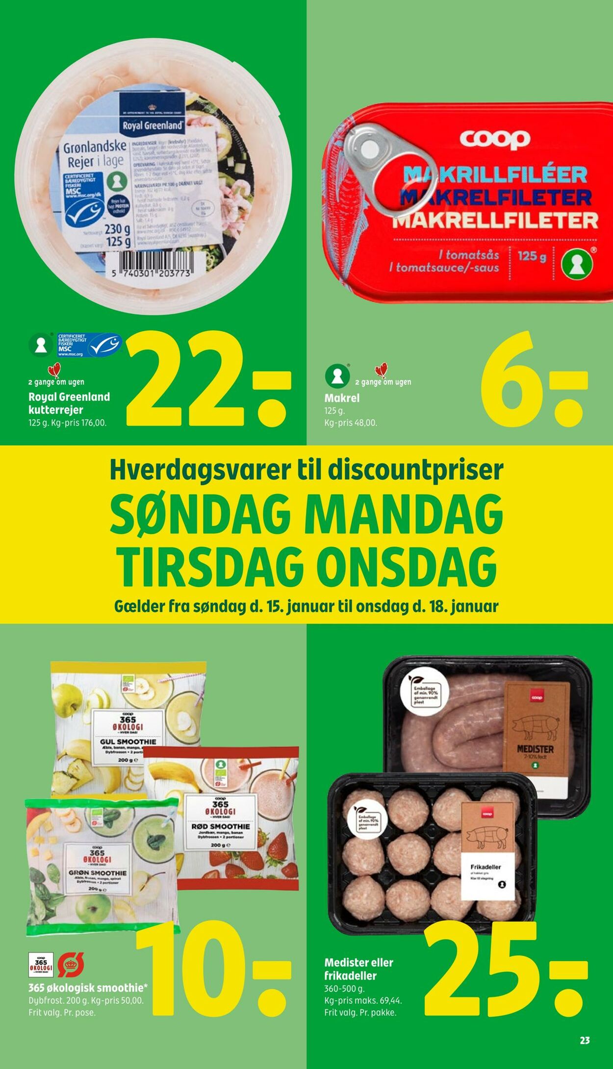 Tilbud Fakta-Coop 365discount 12.01.2023 - 18.01.2023