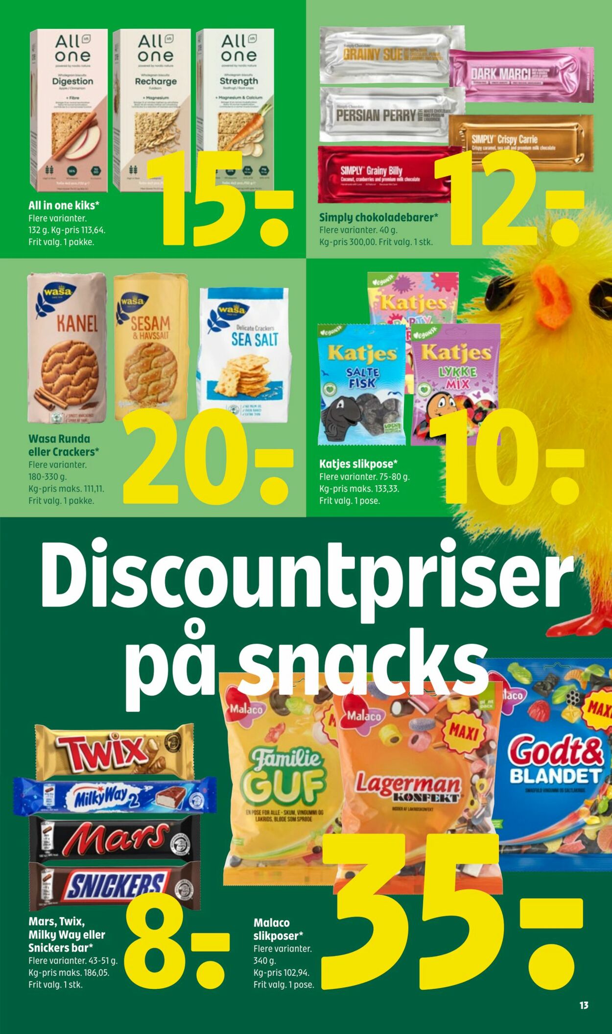 Tilbud Fakta-Coop 365discount 14.03.2024 - 20.03.2024