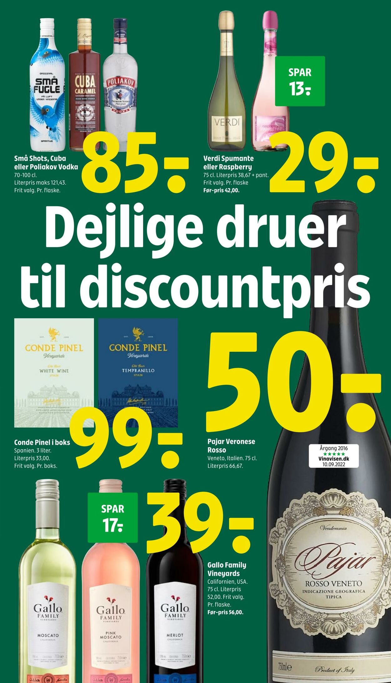 Tilbud Fakta-Coop 365discount 16.03.2023 - 22.03.2023