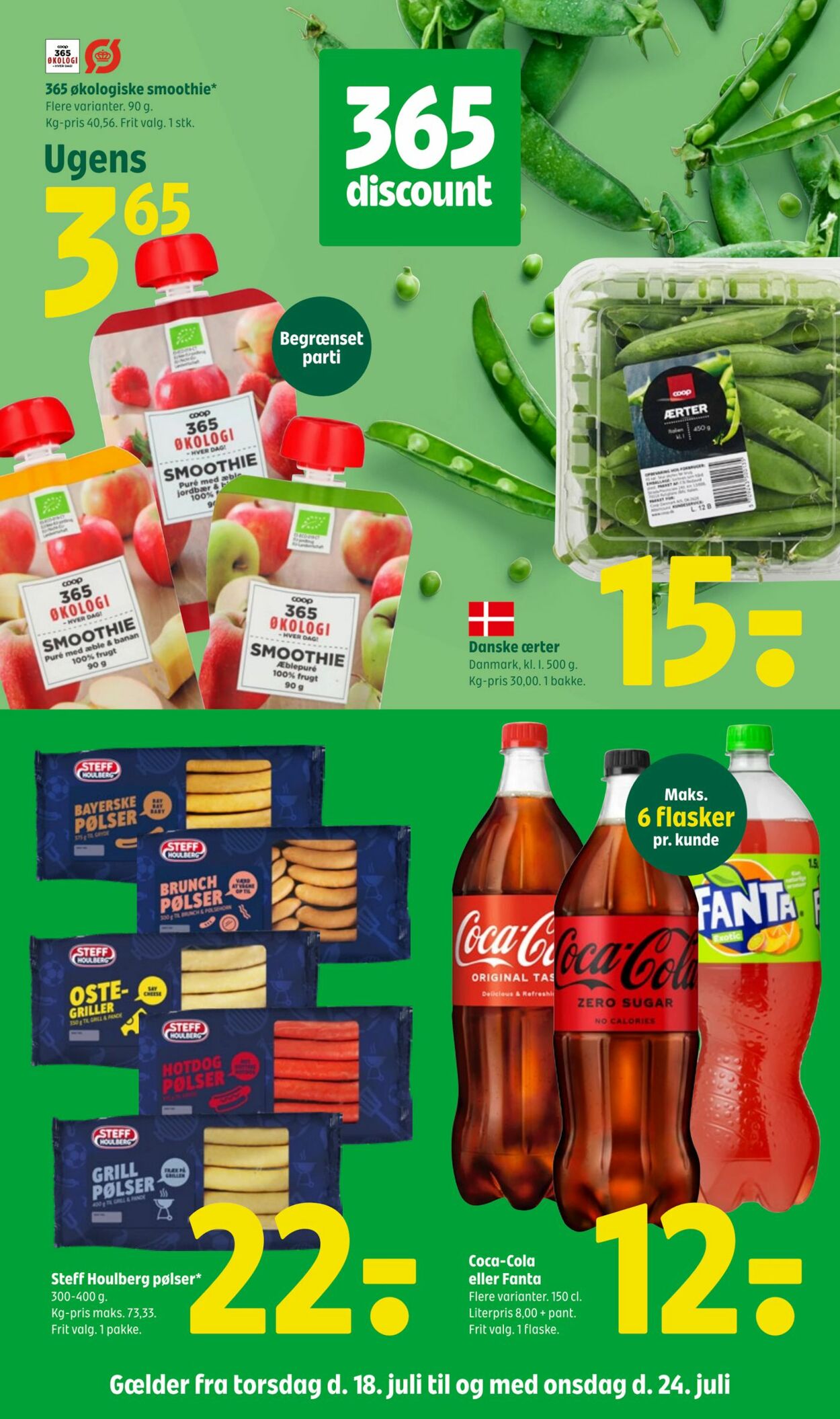 Tilbud Fakta-Coop 365discount 19.07.2024 - 24.07.2024