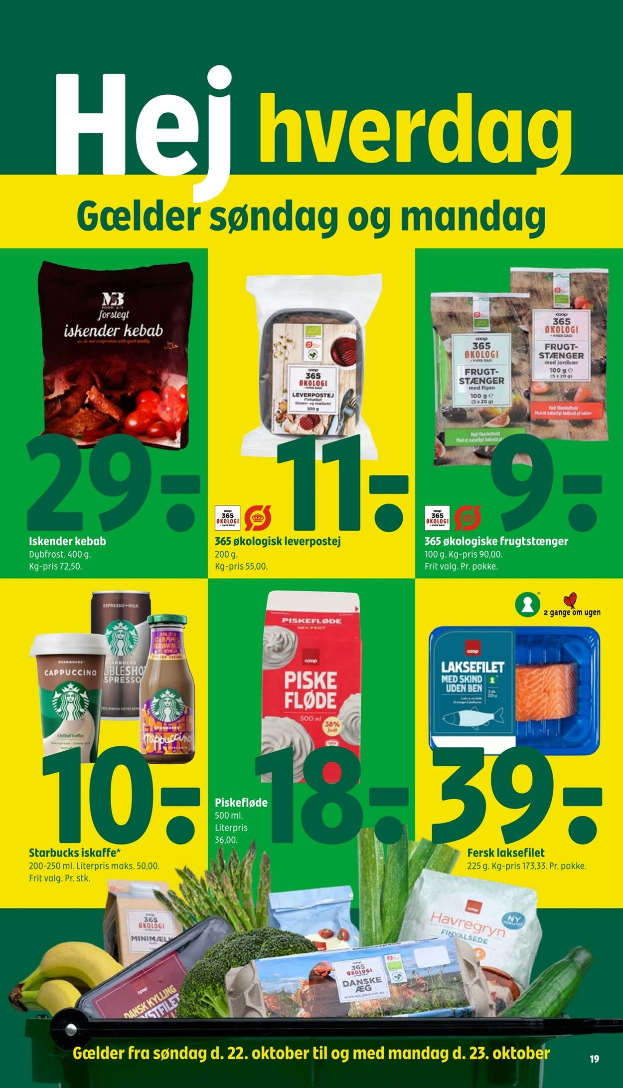 Tilbud Fakta-Coop 365discount 19.10.2023 - 25.10.2023