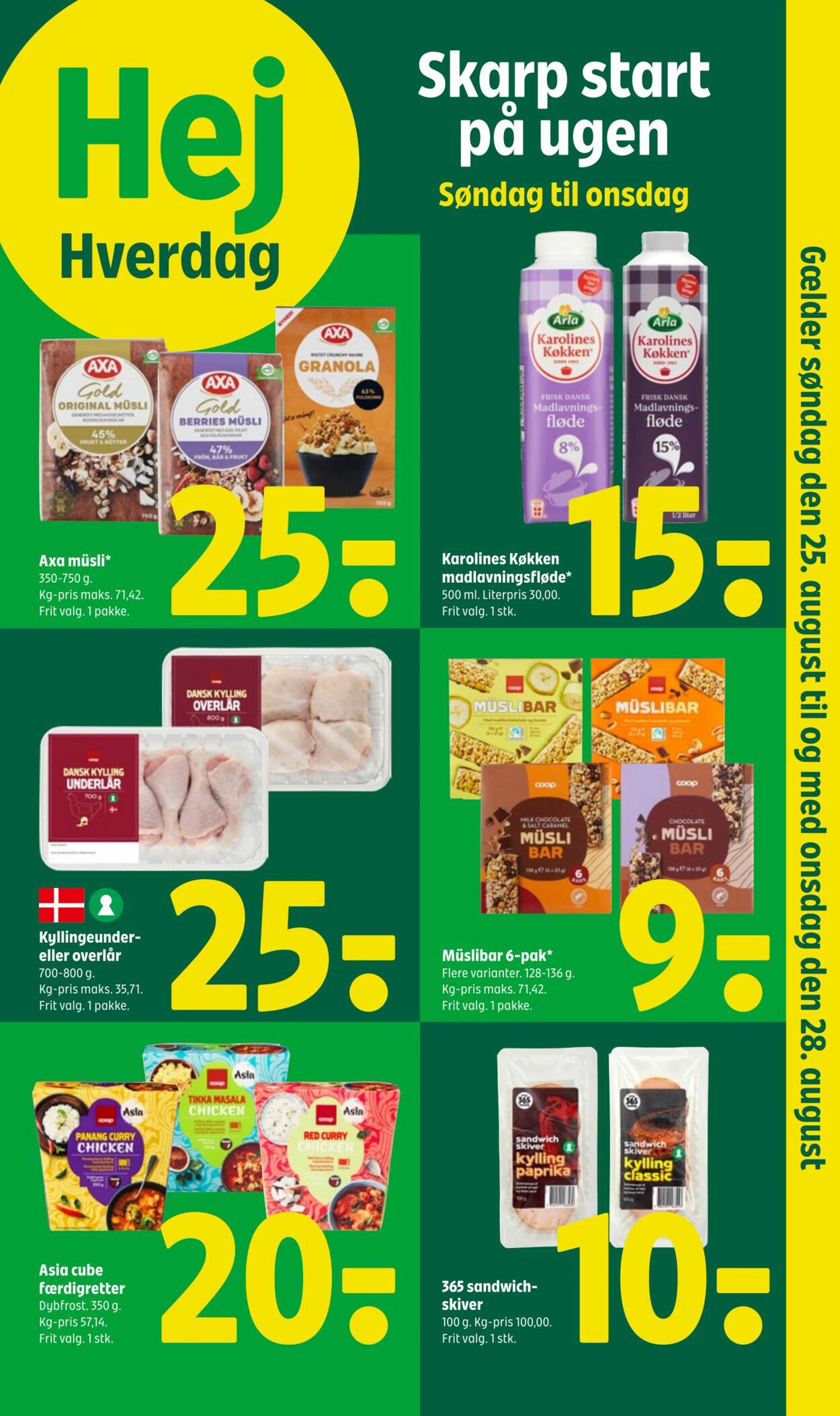 Tilbud Fakta-Coop 365discount 22.08.2024 - 28.08.2024