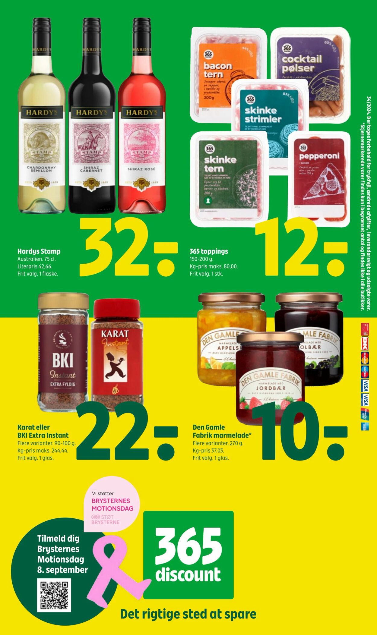 Tilbud Fakta-Coop 365discount 22.08.2024 - 28.08.2024