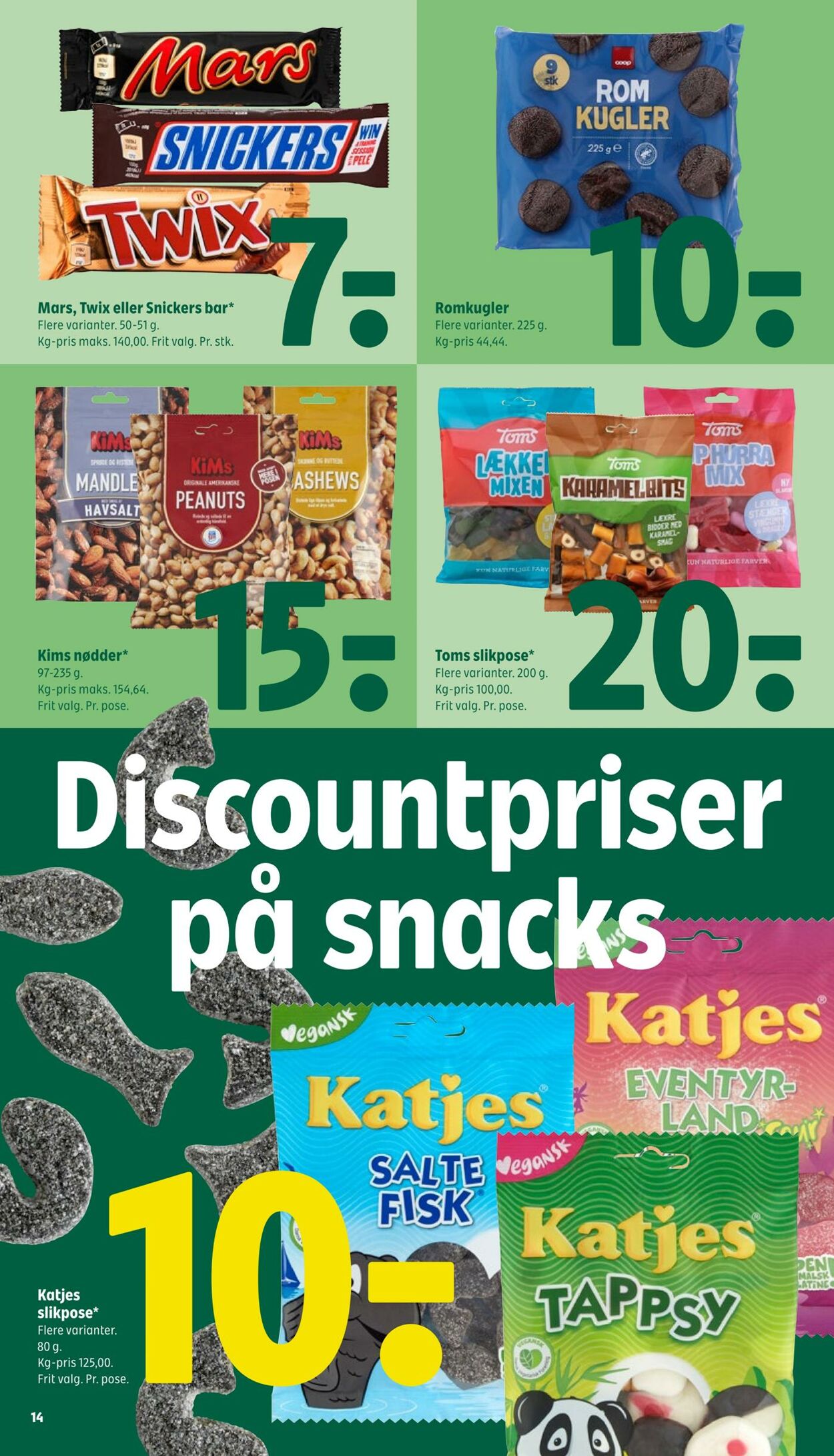 Tilbud Fakta-Coop 365discount 24.08.2023 - 30.08.2023