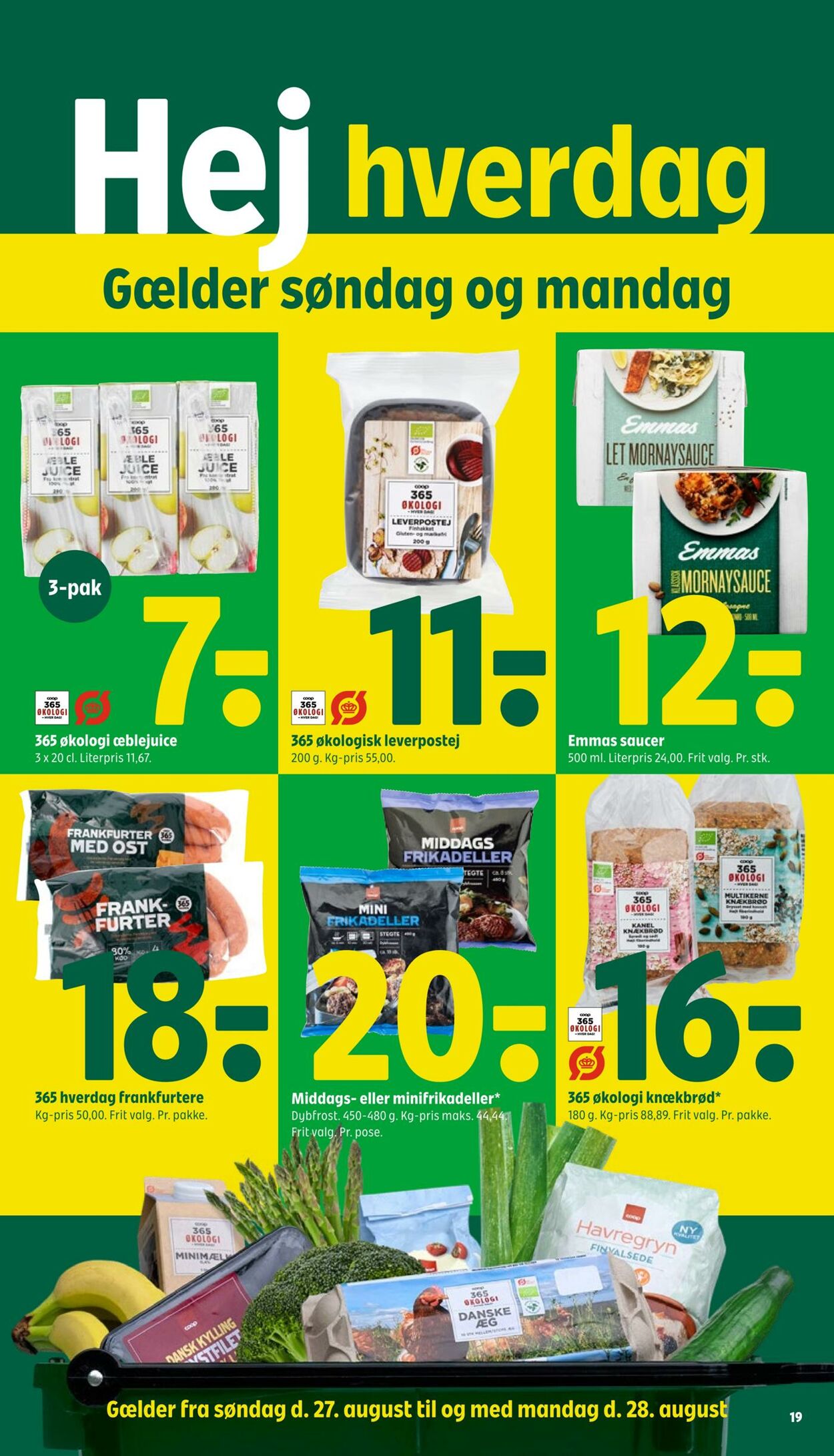 Tilbud Fakta-Coop 365discount 24.08.2023 - 30.08.2023