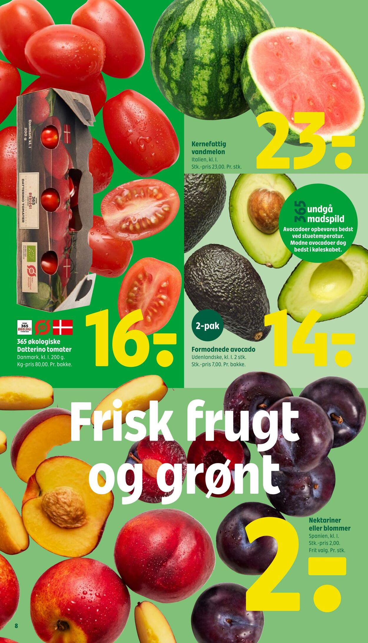 Tilbud Fakta-Coop 365discount 24.08.2023 - 30.08.2023