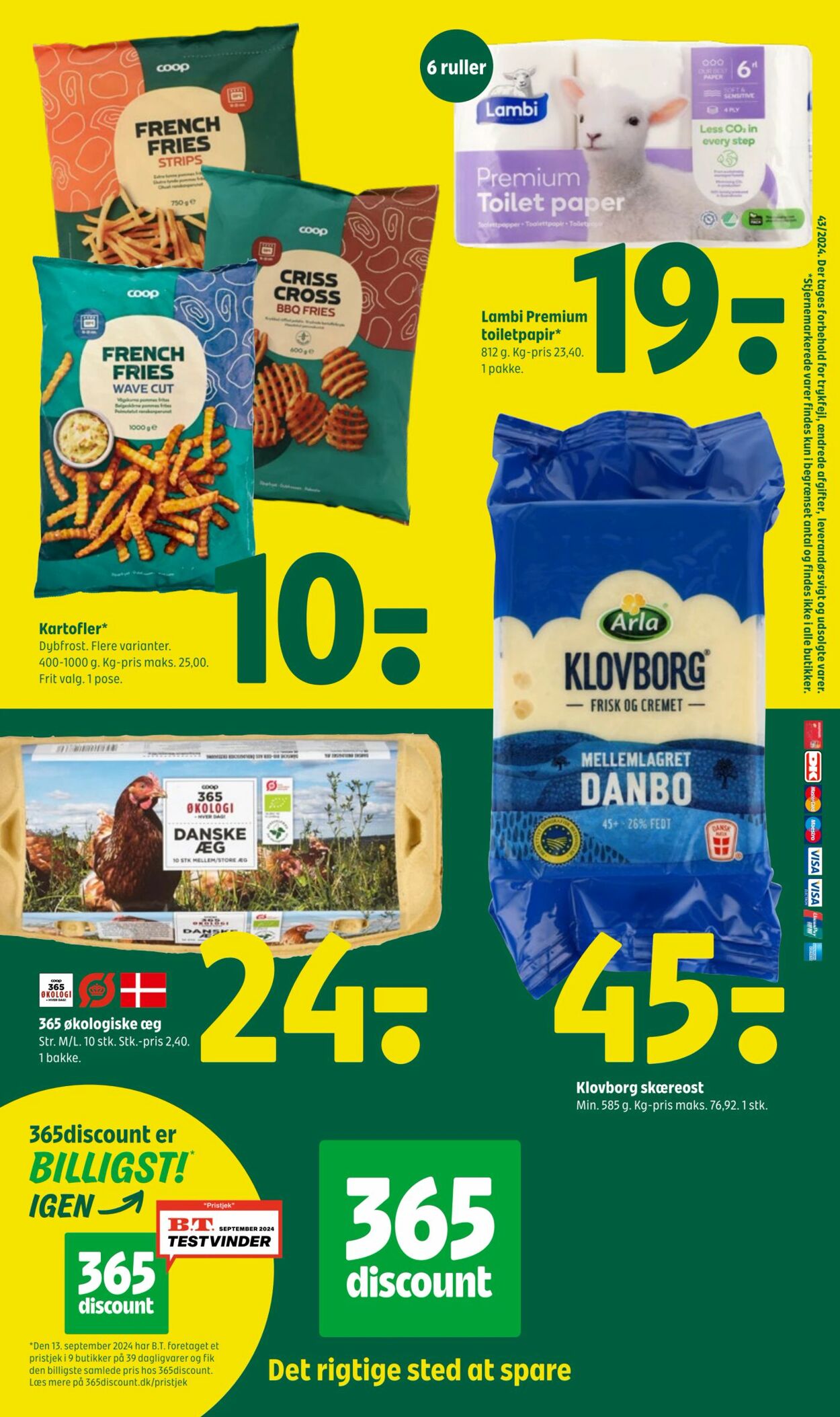 Tilbud Fakta-Coop 365discount 24.10.2024 - 30.10.2024