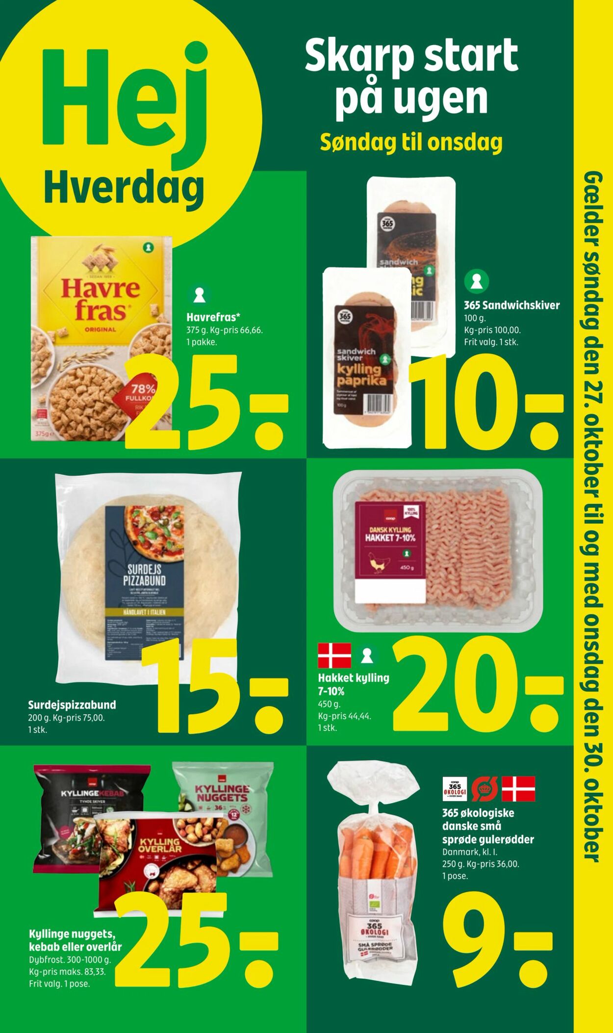 Tilbud Fakta-Coop 365discount 24.10.2024 - 30.10.2024