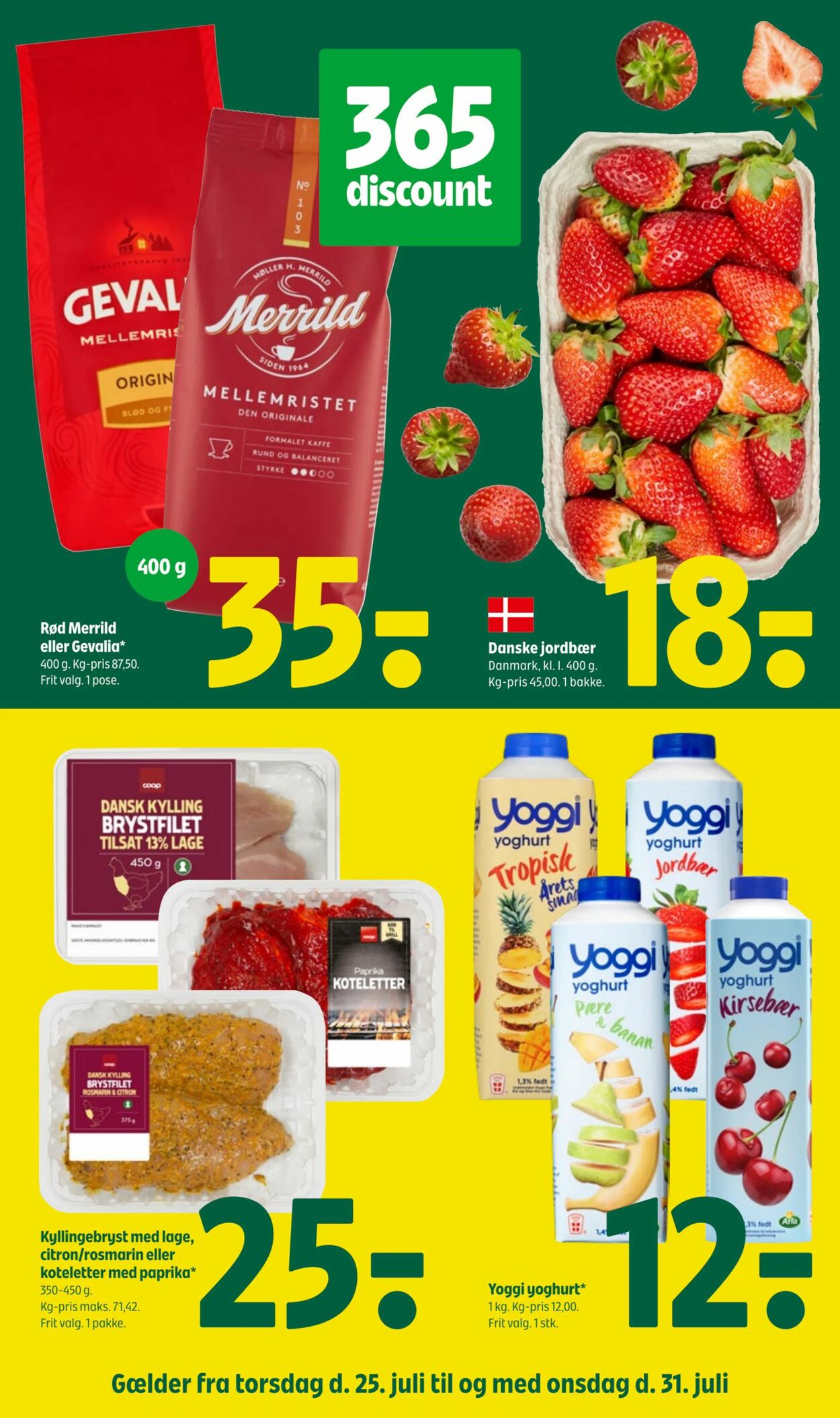 Tilbud Fakta-Coop 365discount 25.07.2024 - 31.07.2024