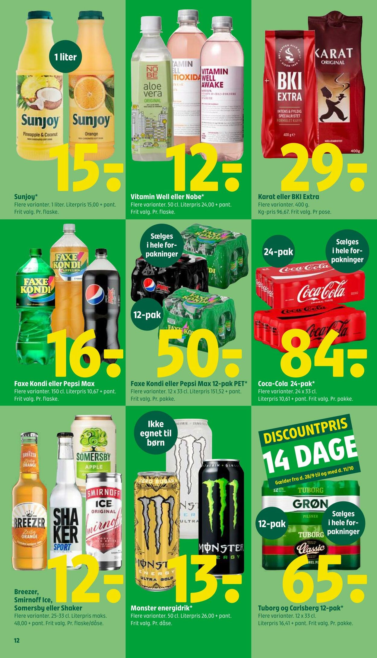 Tilbud Fakta-Coop 365discount 28.09.2023 - 04.10.2023