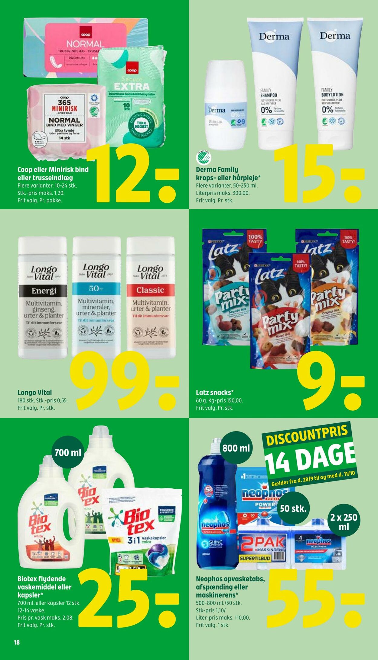 Tilbud Fakta-Coop 365discount 28.09.2023 - 04.10.2023