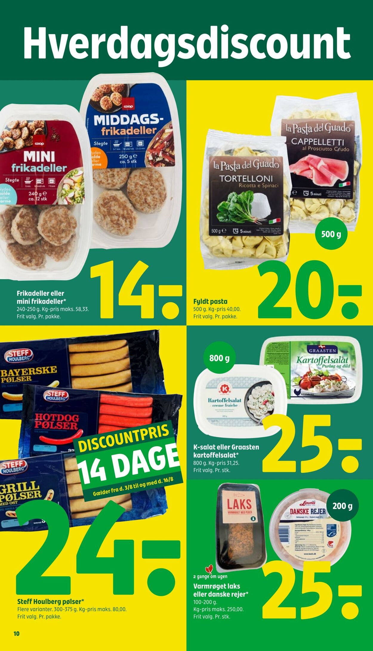 Tilbud Fakta-Coop 365discount 03.08.2023 - 09.08.2023