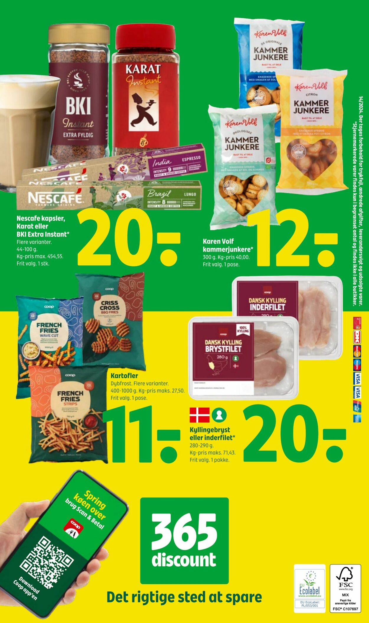 Tilbud Fakta-Coop 365discount 04.04.2024 - 10.04.2024