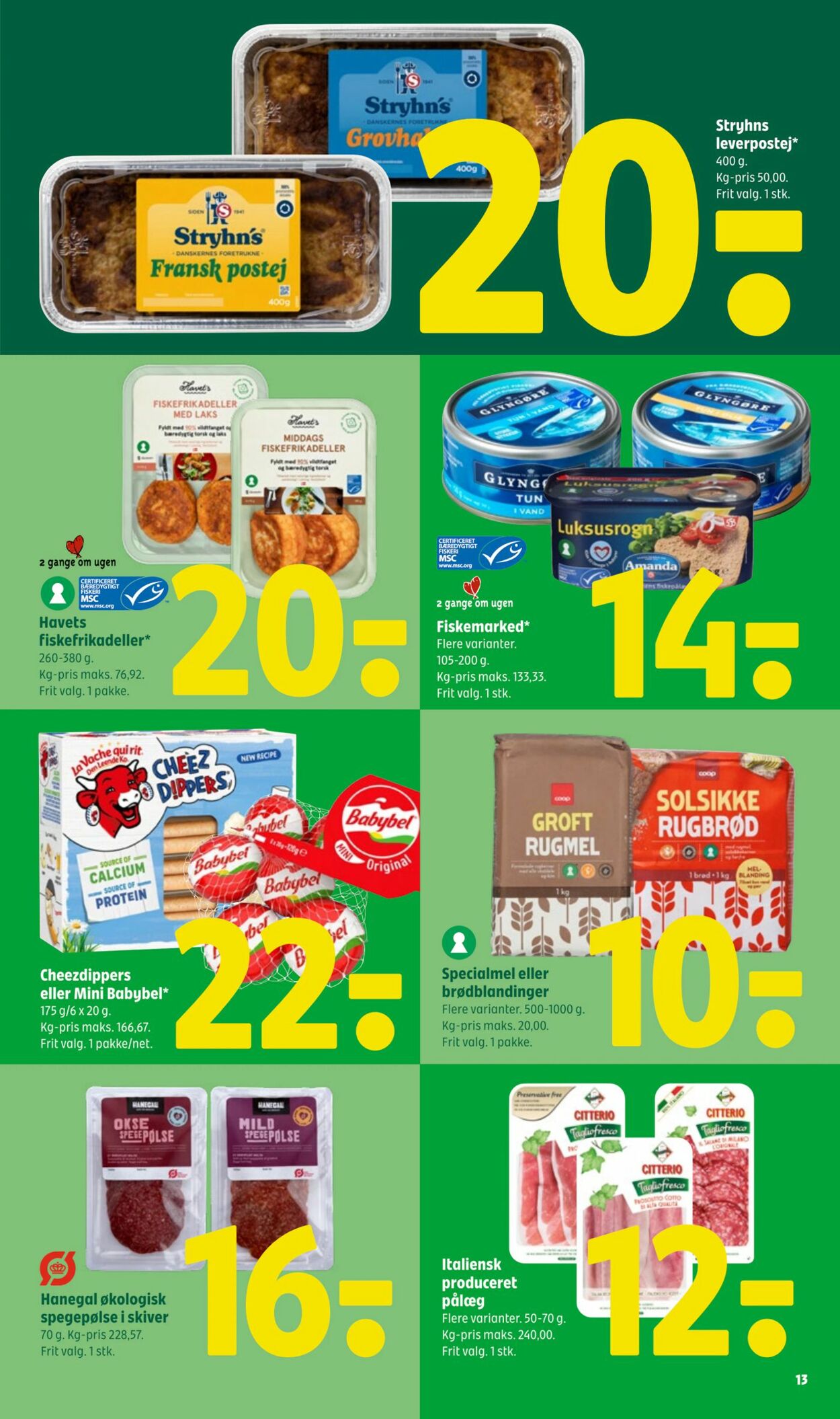 Tilbud Fakta-Coop 365discount 04.04.2024 - 10.04.2024