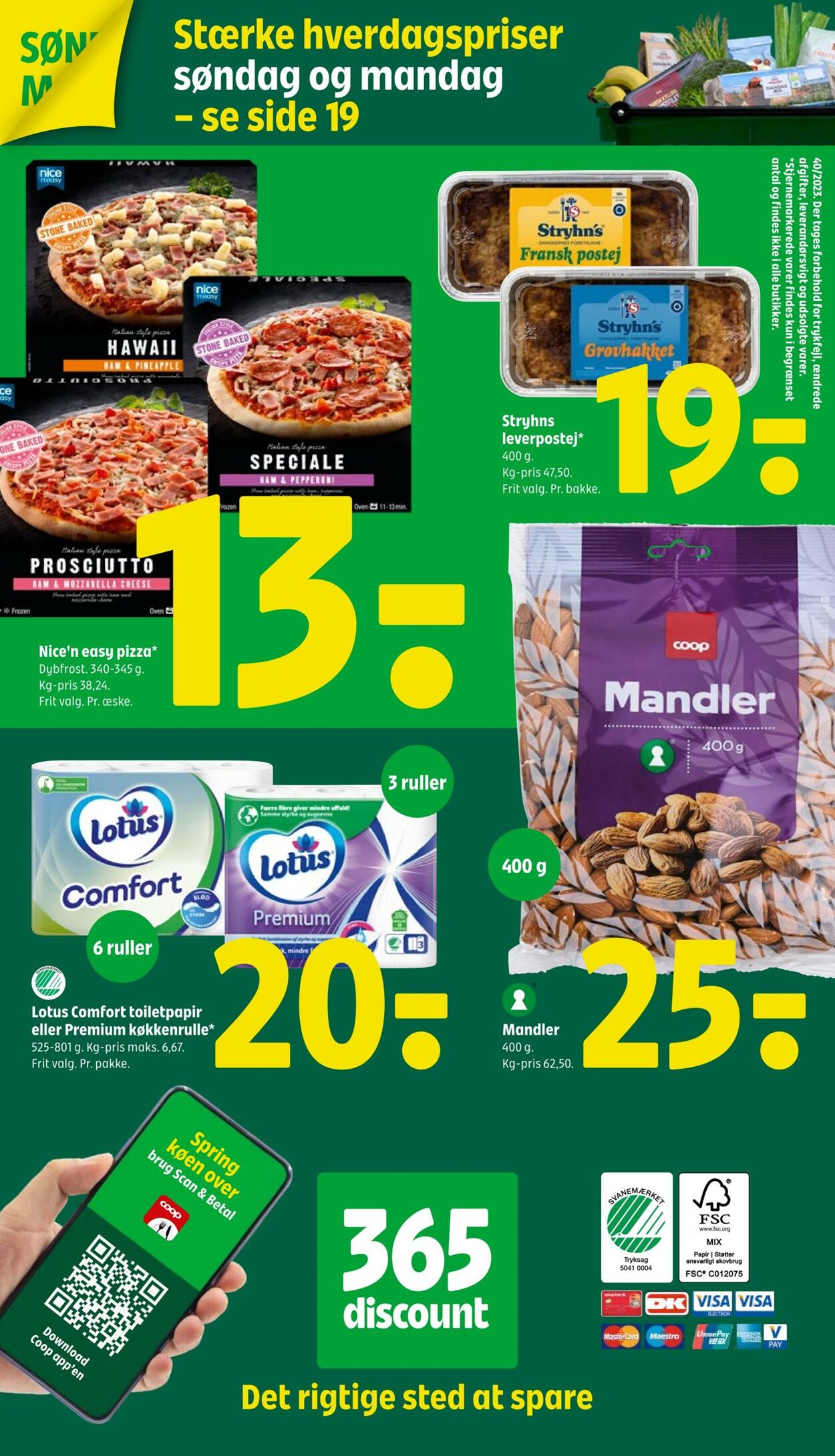 Tilbud Fakta-Coop 365discount 05.10.2023 - 11.10.2023