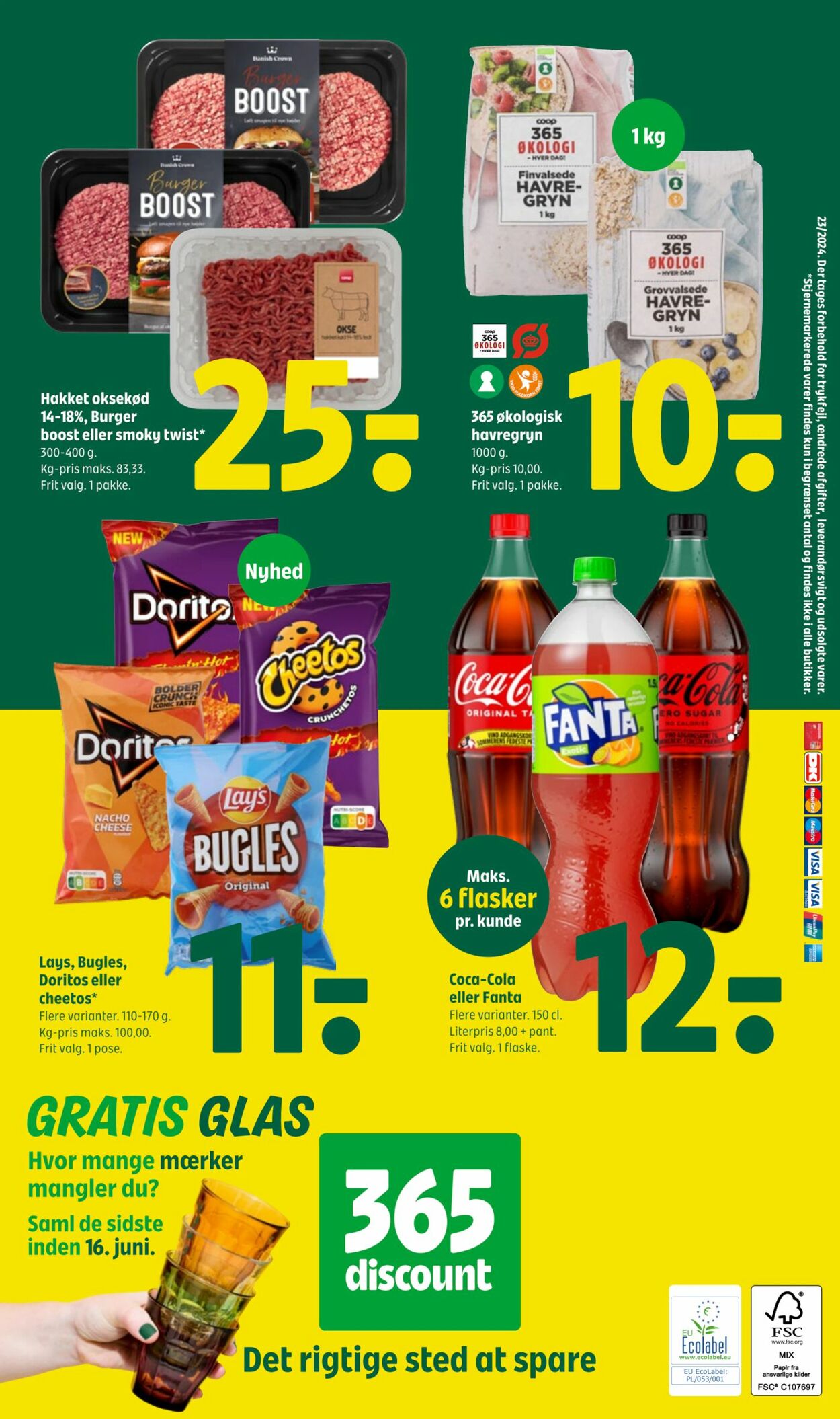 Tilbud Fakta-Coop 365discount 06.06.2024 - 12.06.2024