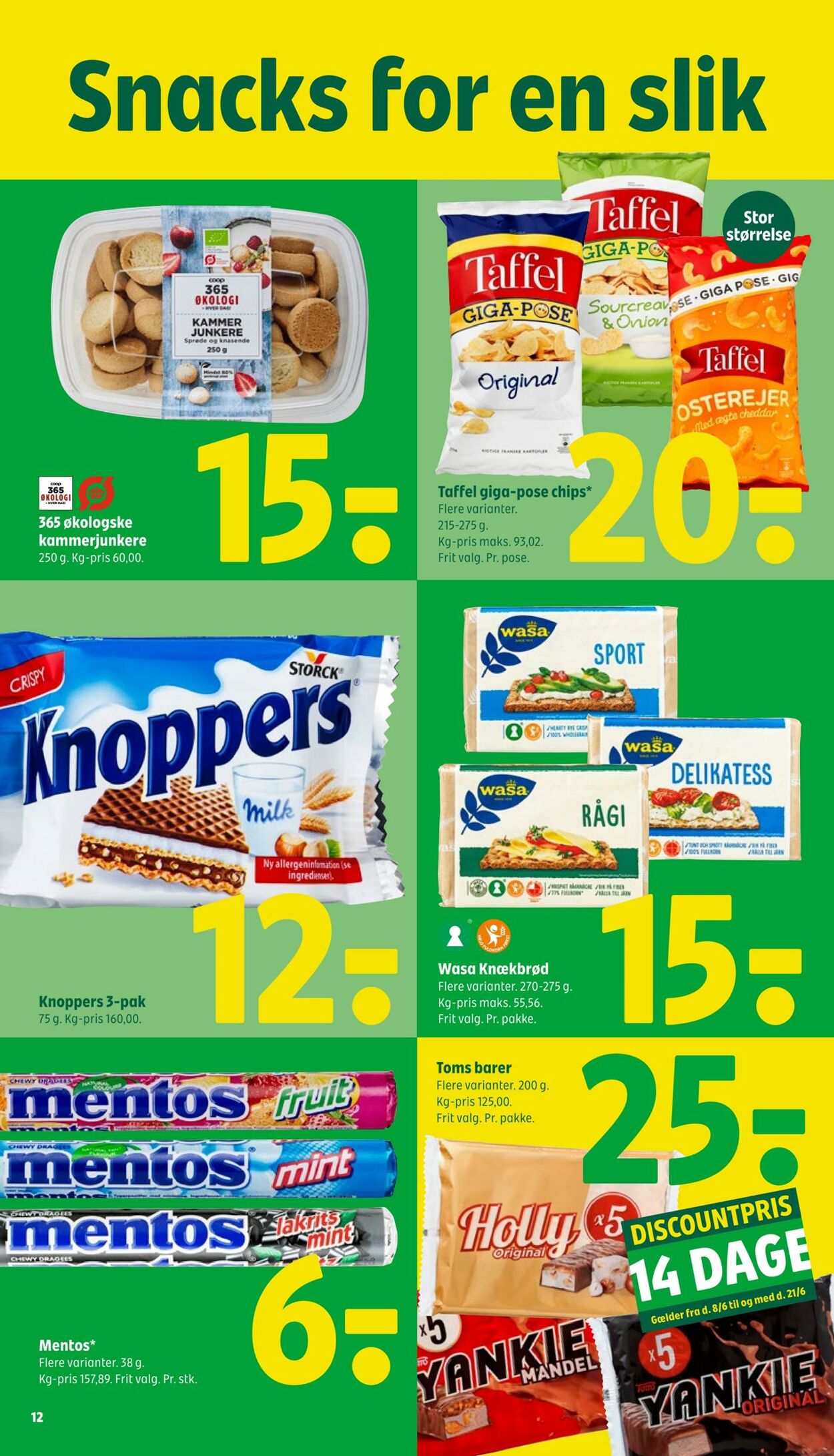 Tilbud Fakta-Coop 365discount 08.06.2023 - 14.06.2023