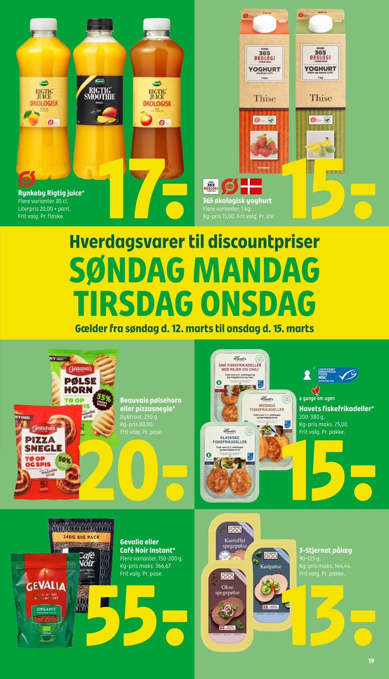 Tilbud Fakta-Coop 365discount 09.03.2023 - 15.03.2023