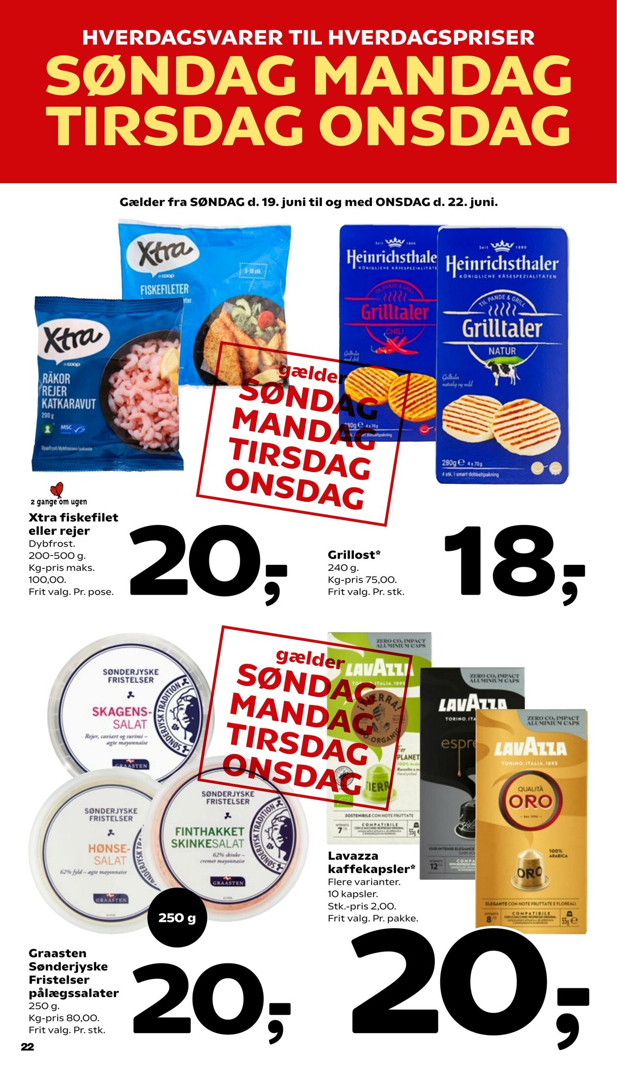 Tilbud Fakta-Coop 365discount 16.06.2022 - 22.06.2022