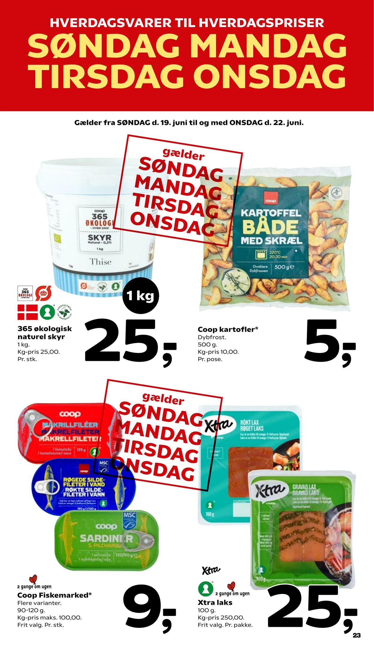 Tilbud Fakta-Coop 365discount 16.06.2022 - 22.06.2022