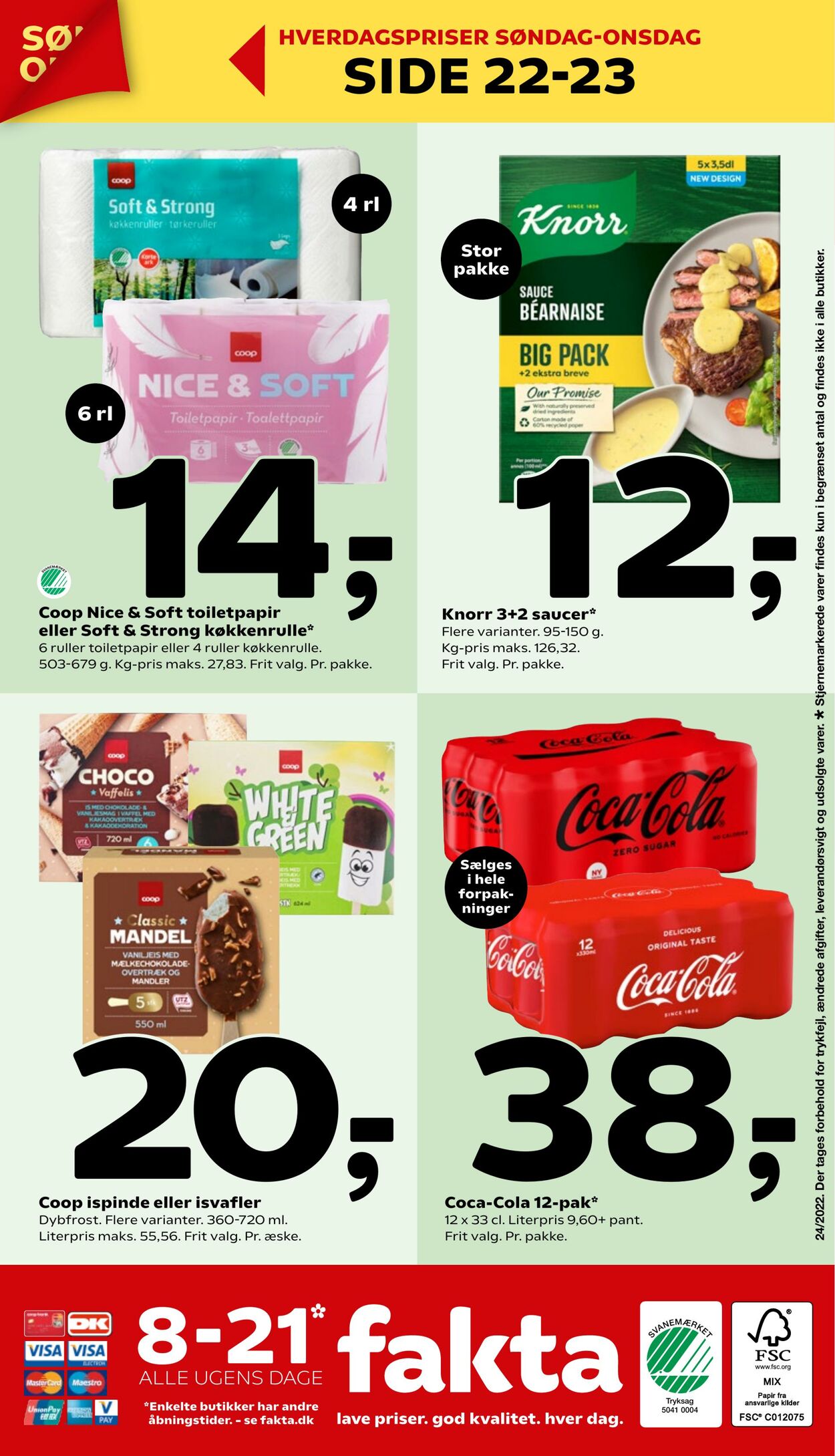 Tilbud Fakta-Coop 365discount 16.06.2022 - 22.06.2022