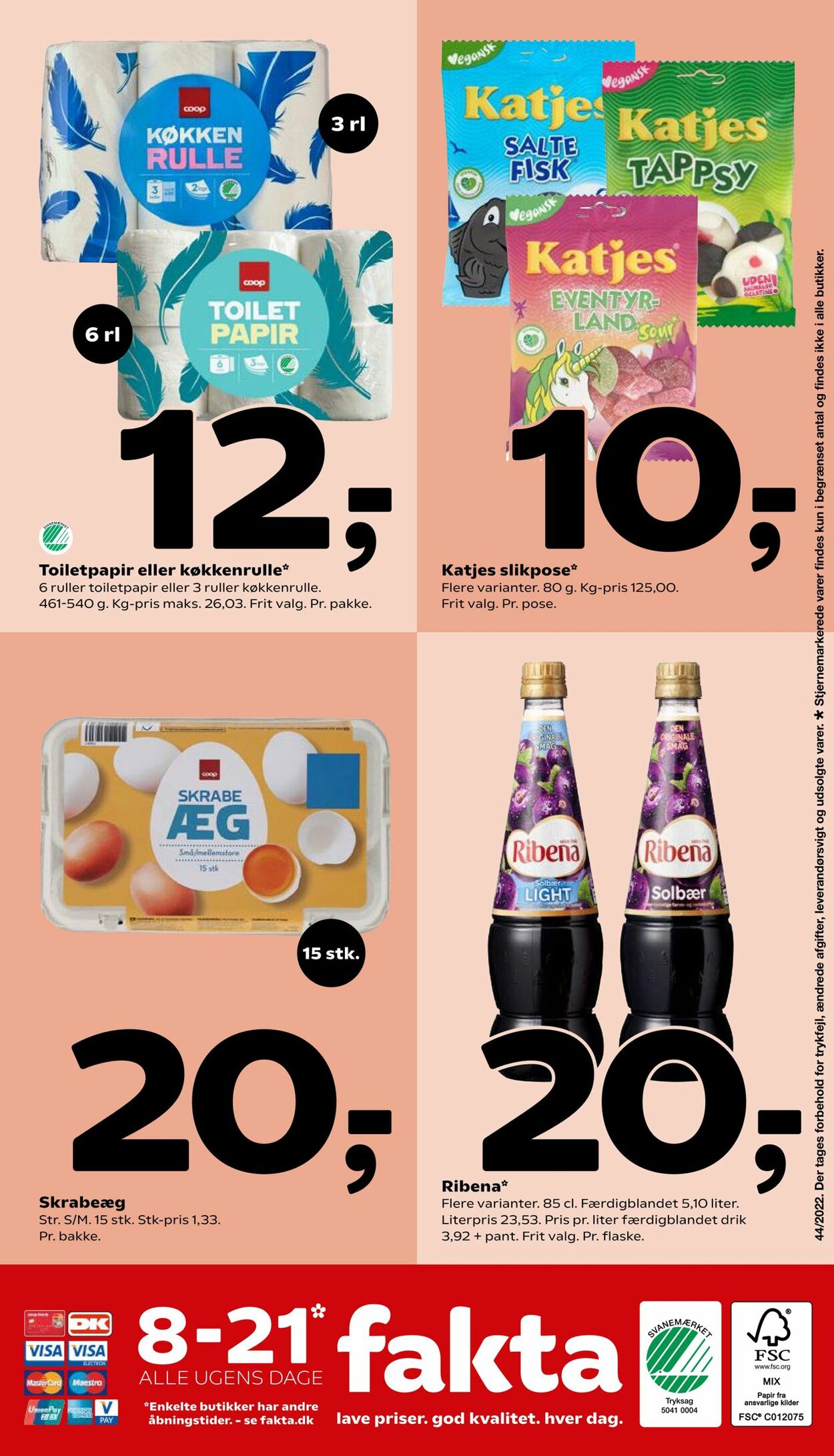 Tilbud Fakta-Coop 365discount 03.11.2022 - 09.11.2022