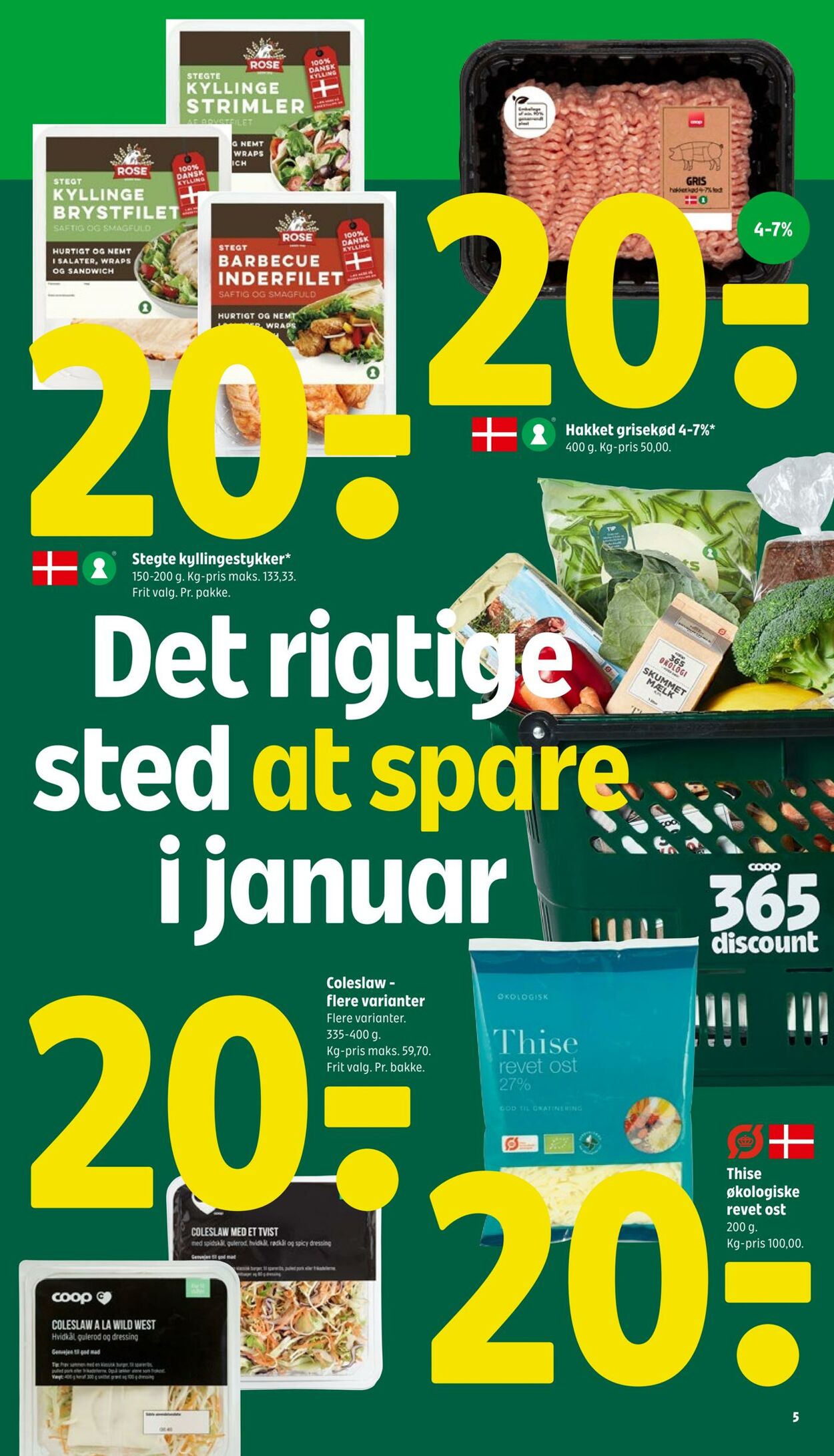 Tilbud Fakta-Coop 365discount 05.01.2023 - 11.01.2023