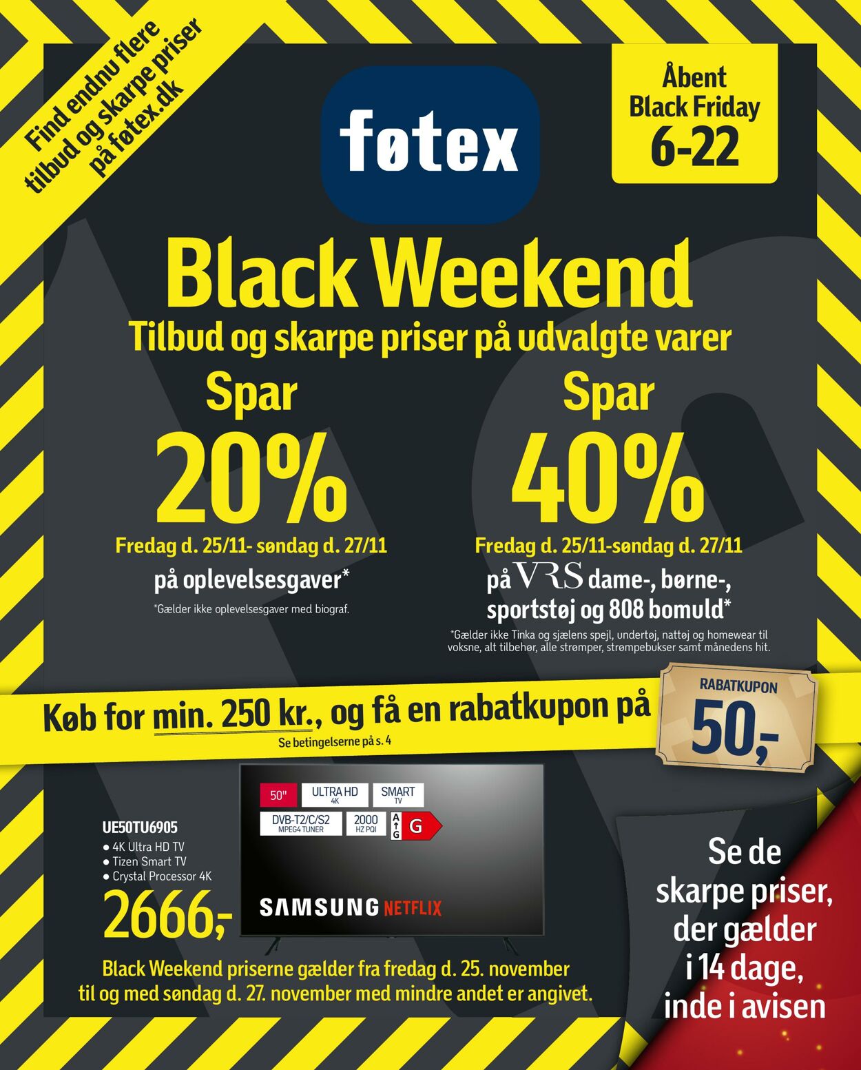 Tilbud føtex 25.11.2022 - 08.12.2022