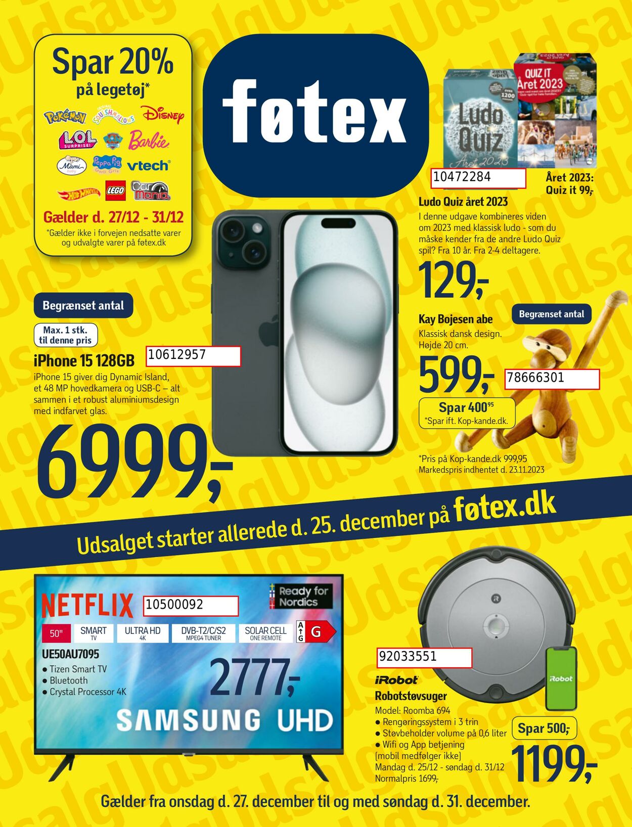 Tilbud føtex 27.12.2023 - 31.12.2023