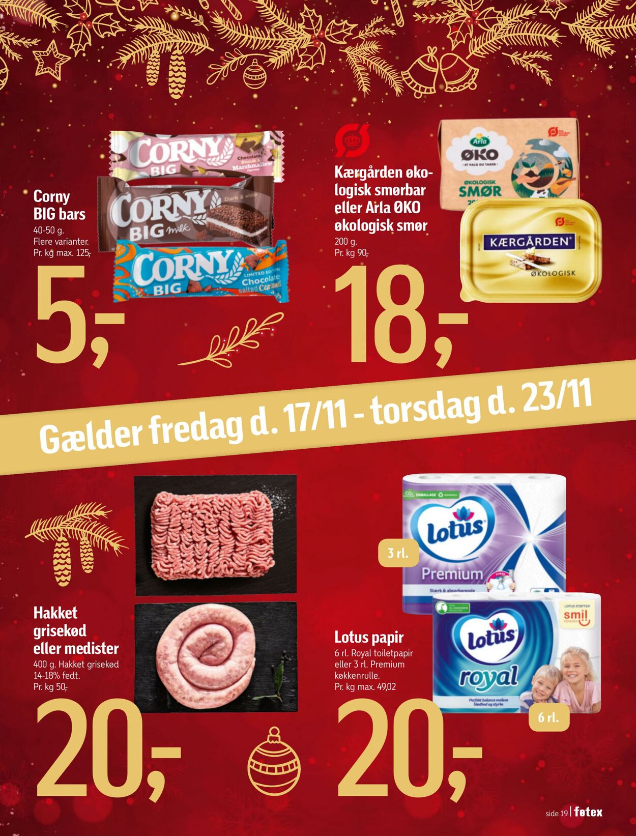 Tilbud føtex 20.11.2023 - 26.11.2023