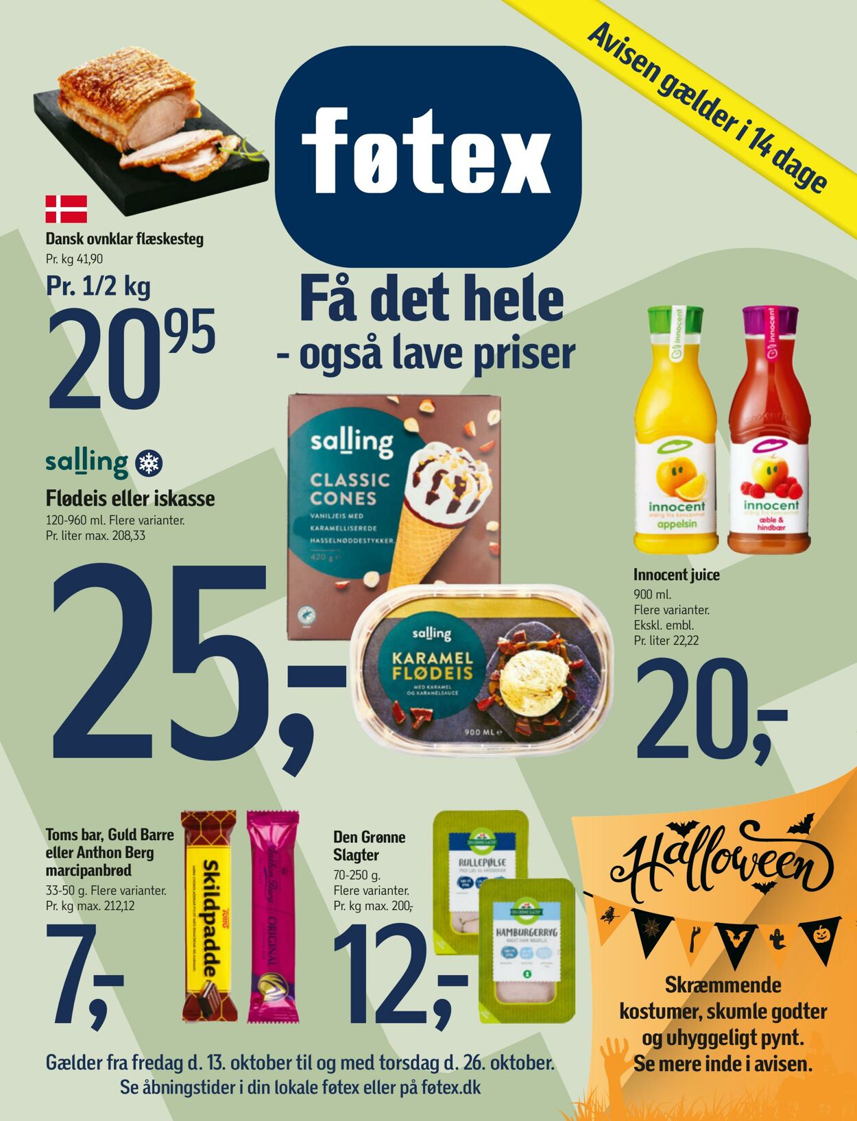 Tilbud føtex 13.10.2023 - 26.10.2023