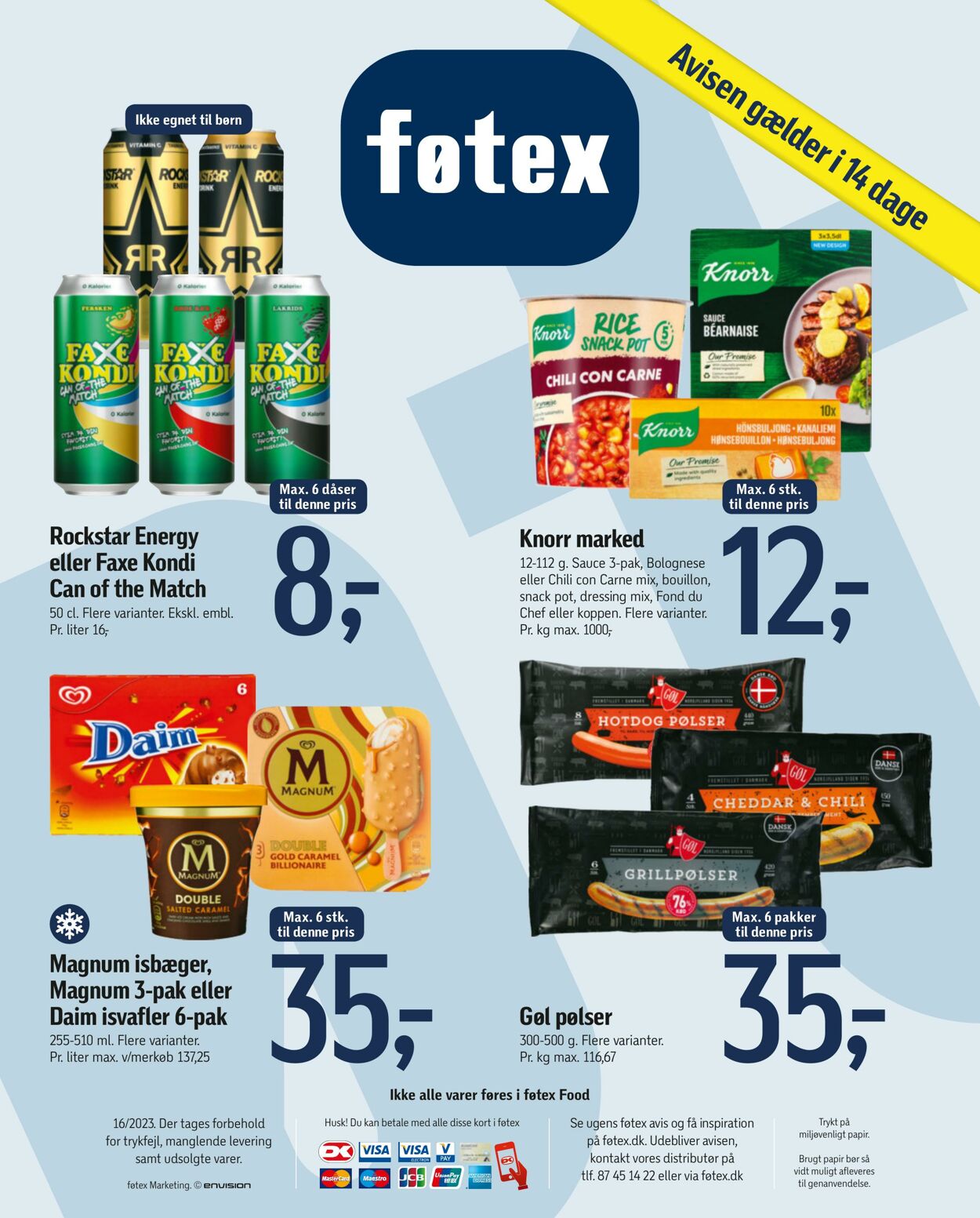 Tilbud føtex 14.04.2023 - 27.04.2023