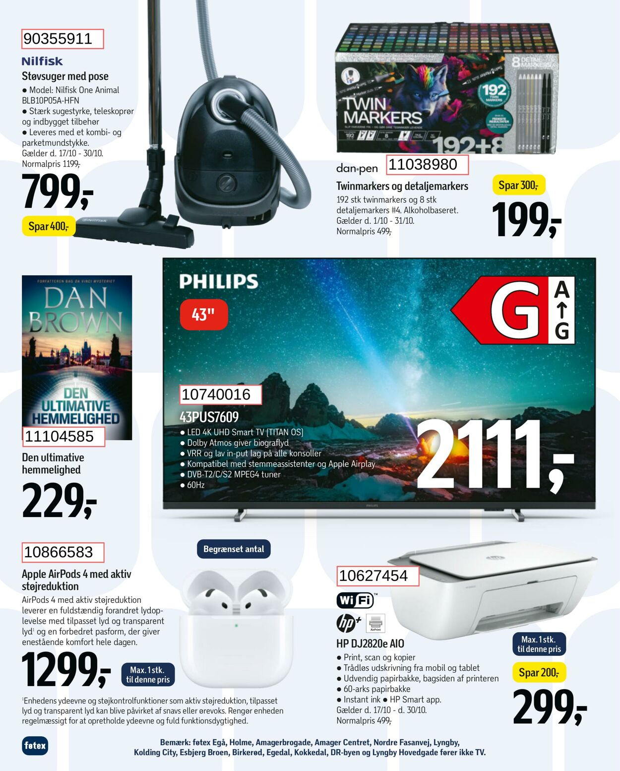 Tilbud føtex 17.10.2025 - 30.10.2025