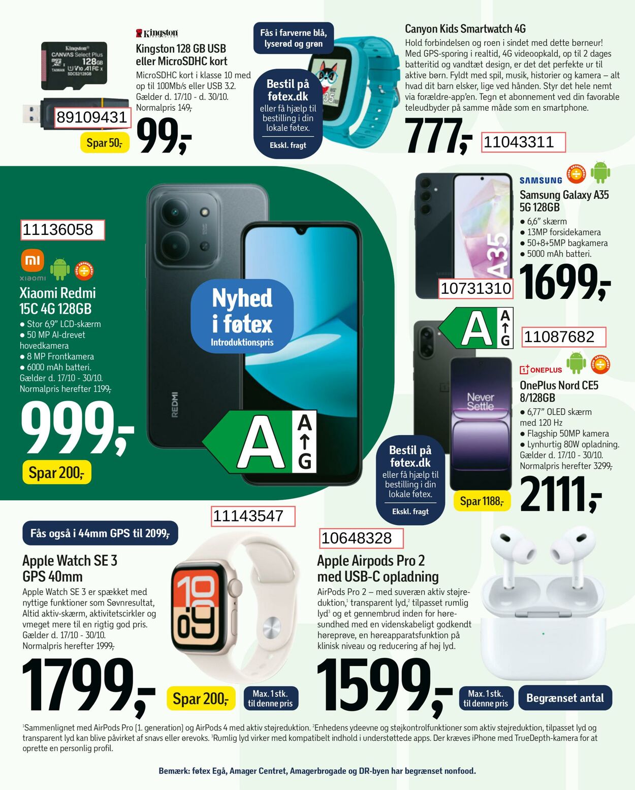Tilbud føtex 17.10.2025 - 30.10.2025
