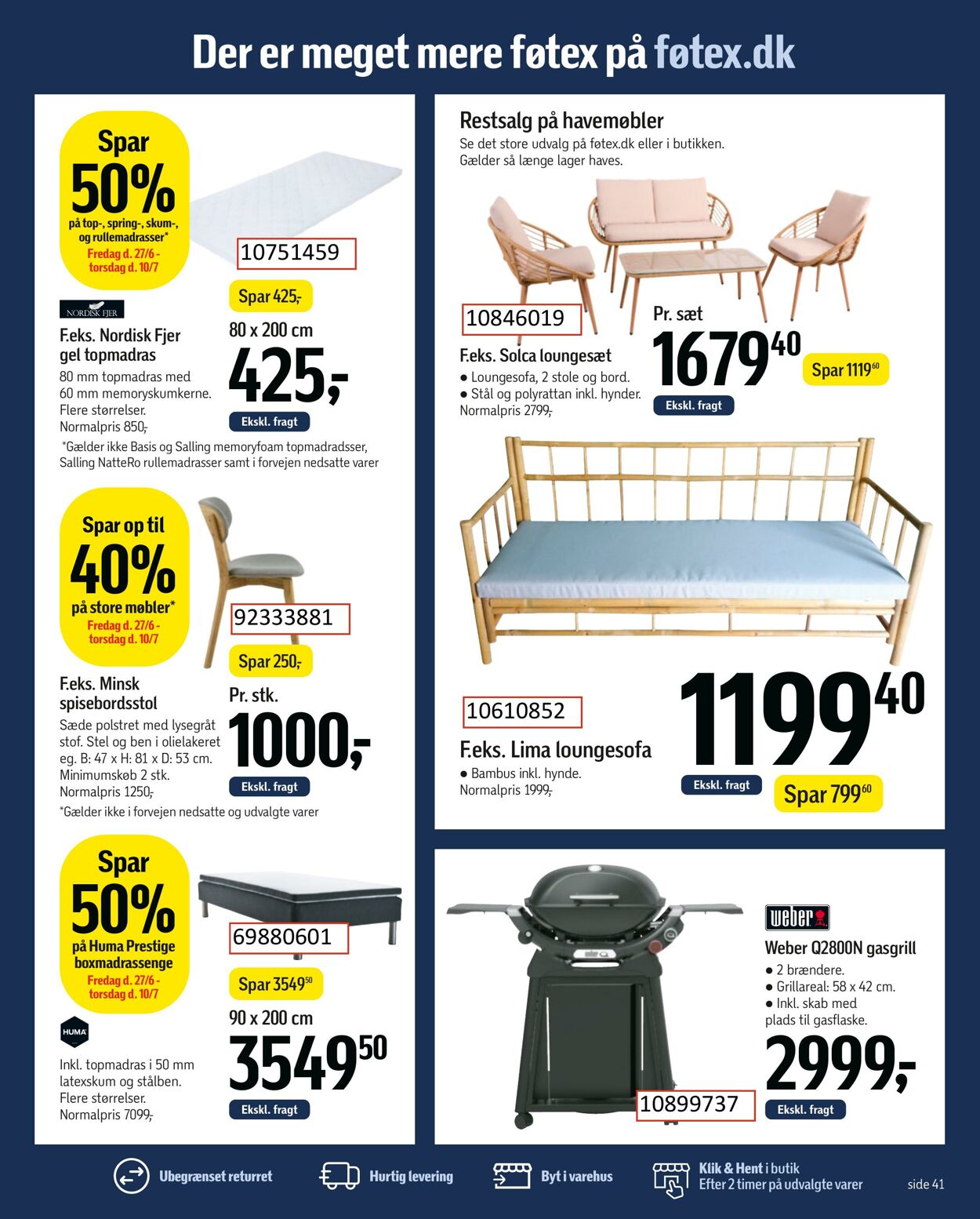 Tilbud føtex 27.06.2025 - 01.07.2025