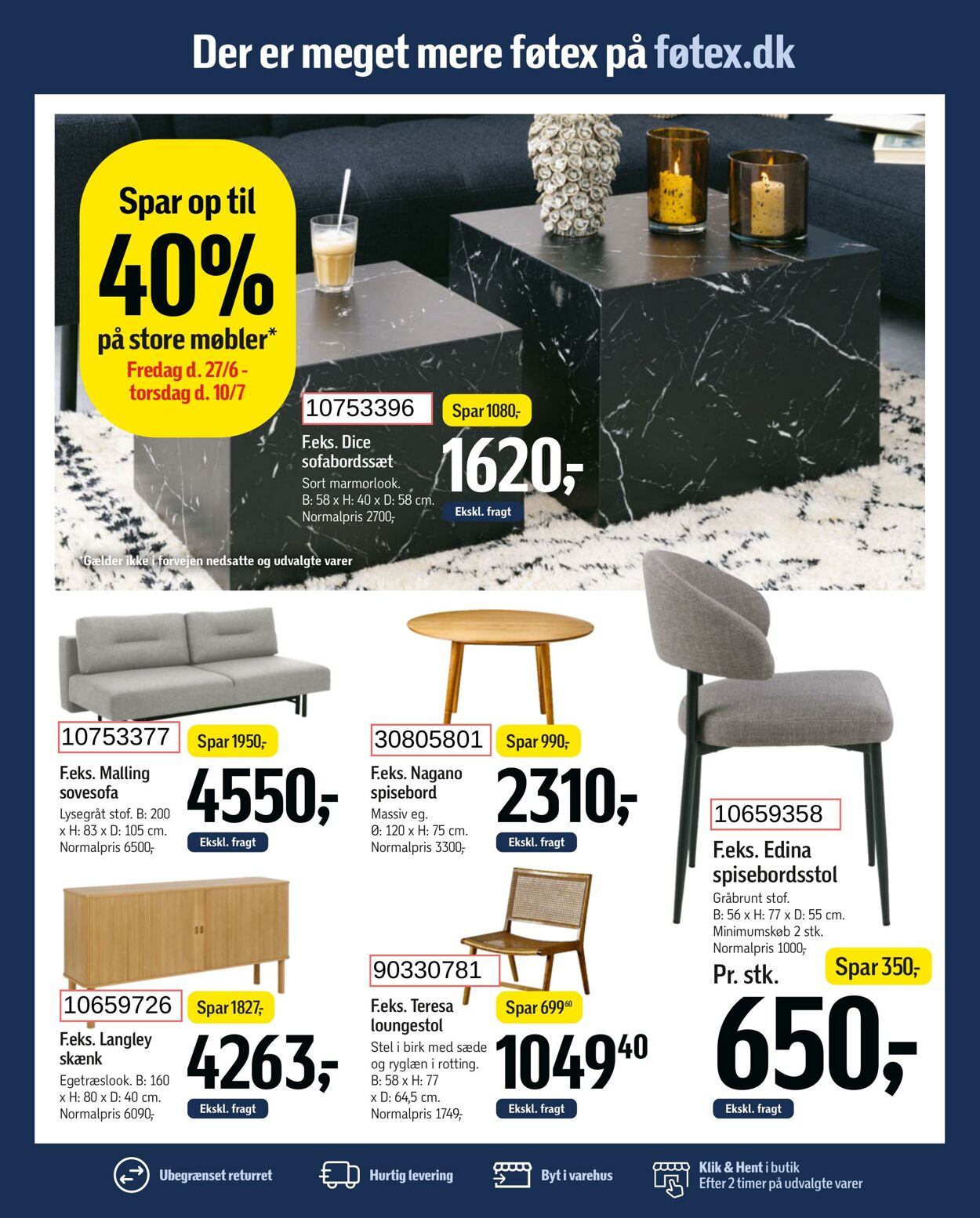 Tilbud føtex 27.06.2025 - 01.07.2025