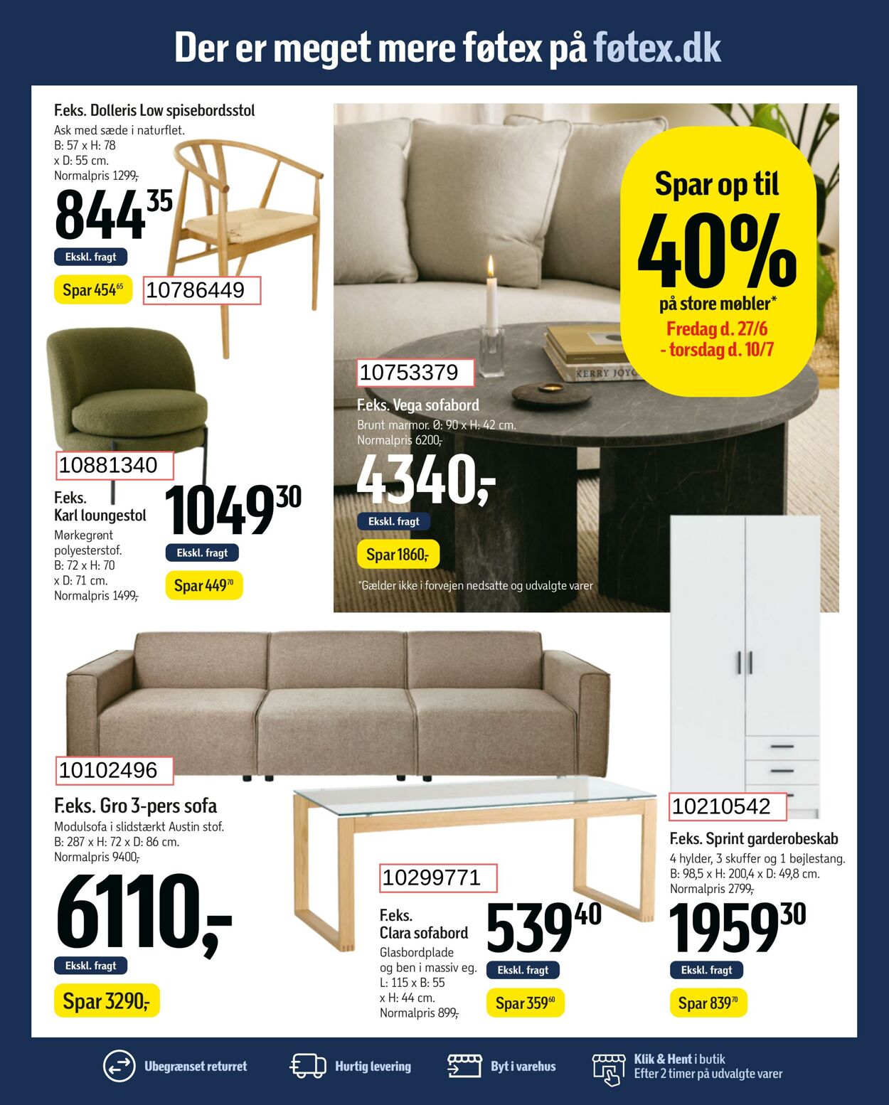 Tilbud føtex 27.06.2025 - 01.07.2025