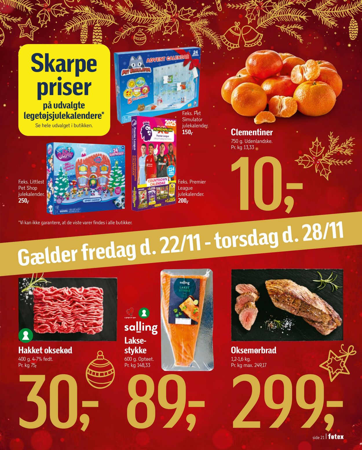 Tilbud føtex 25.11.2024 - 01.12.2024