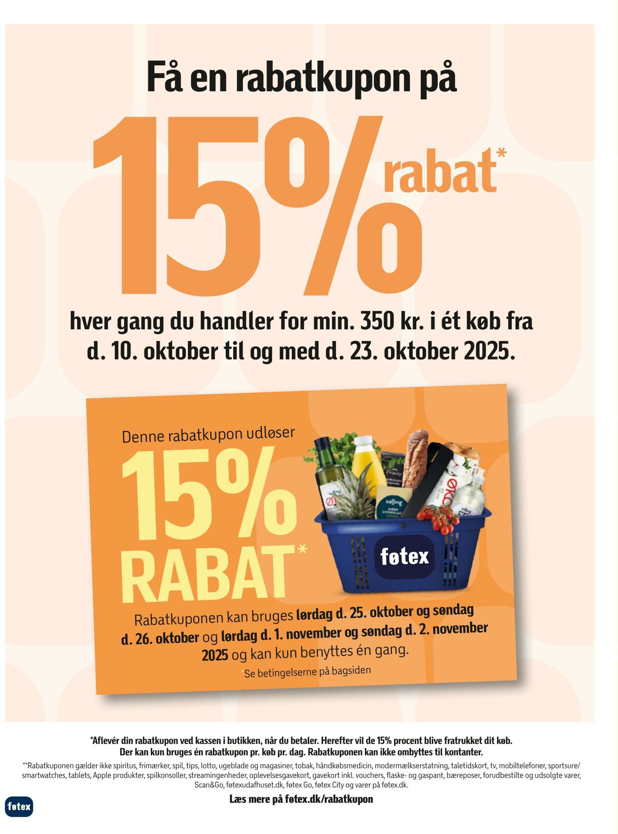 Tilbud føtex 10.10.2025 - 16.10.2025