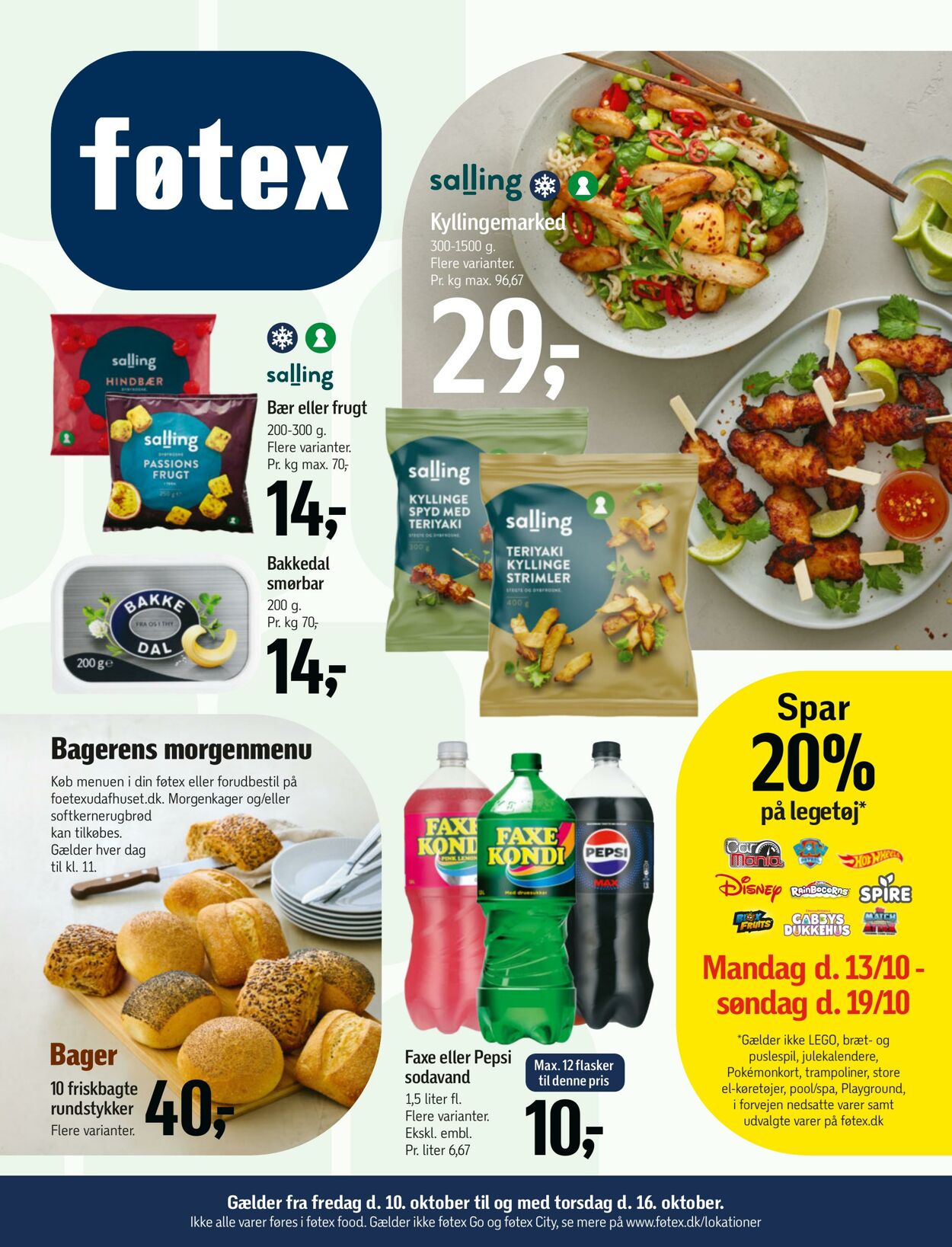 Tilbud føtex 10.10.2025 - 16.10.2025