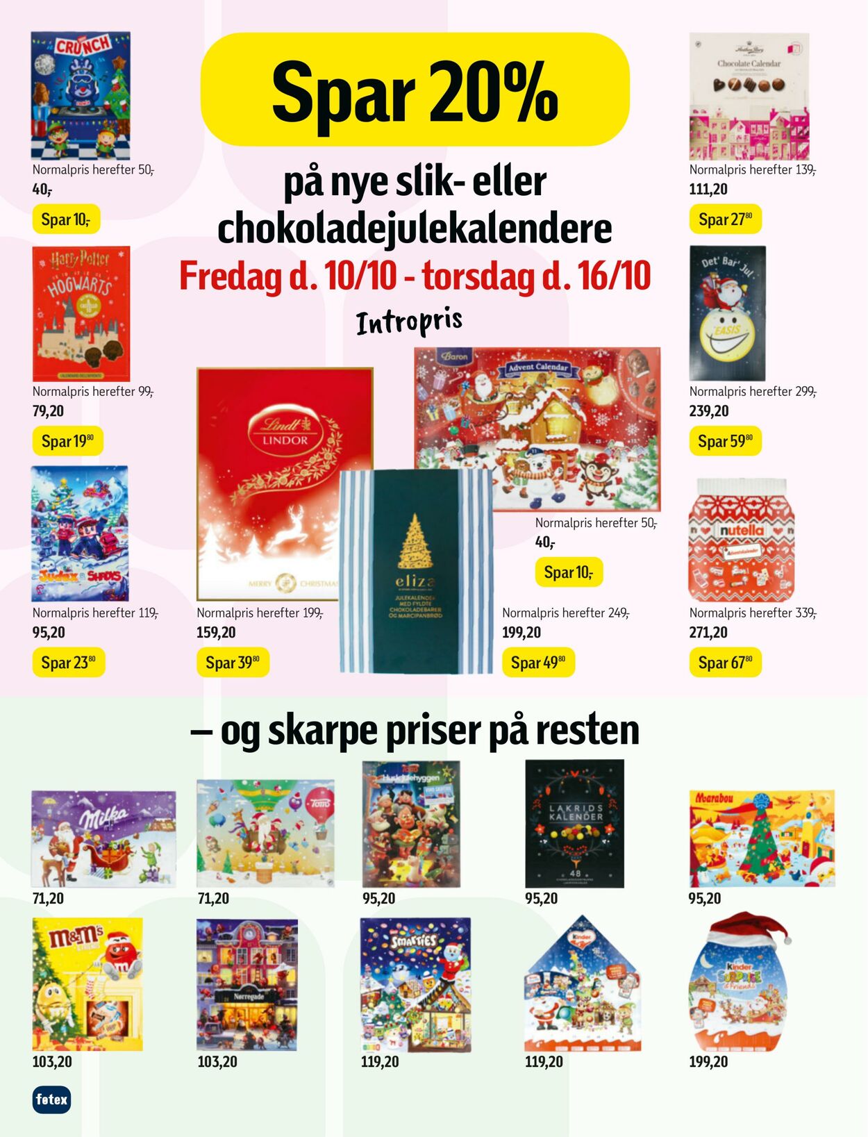 Tilbud føtex 10.10.2025 - 16.10.2025