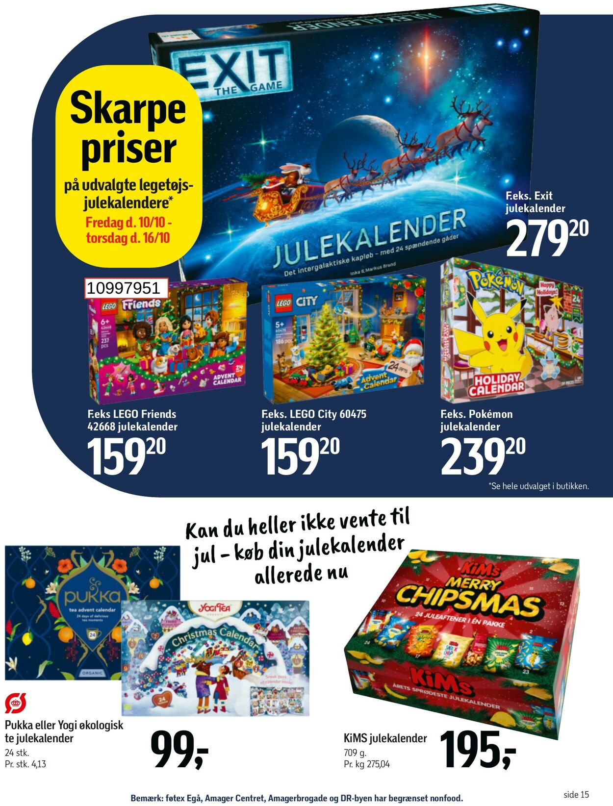 Tilbud føtex 10.10.2025 - 16.10.2025