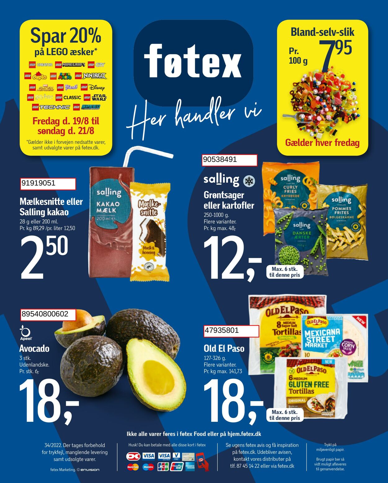 Tilbud føtex 19.08.2022 - 01.09.2022